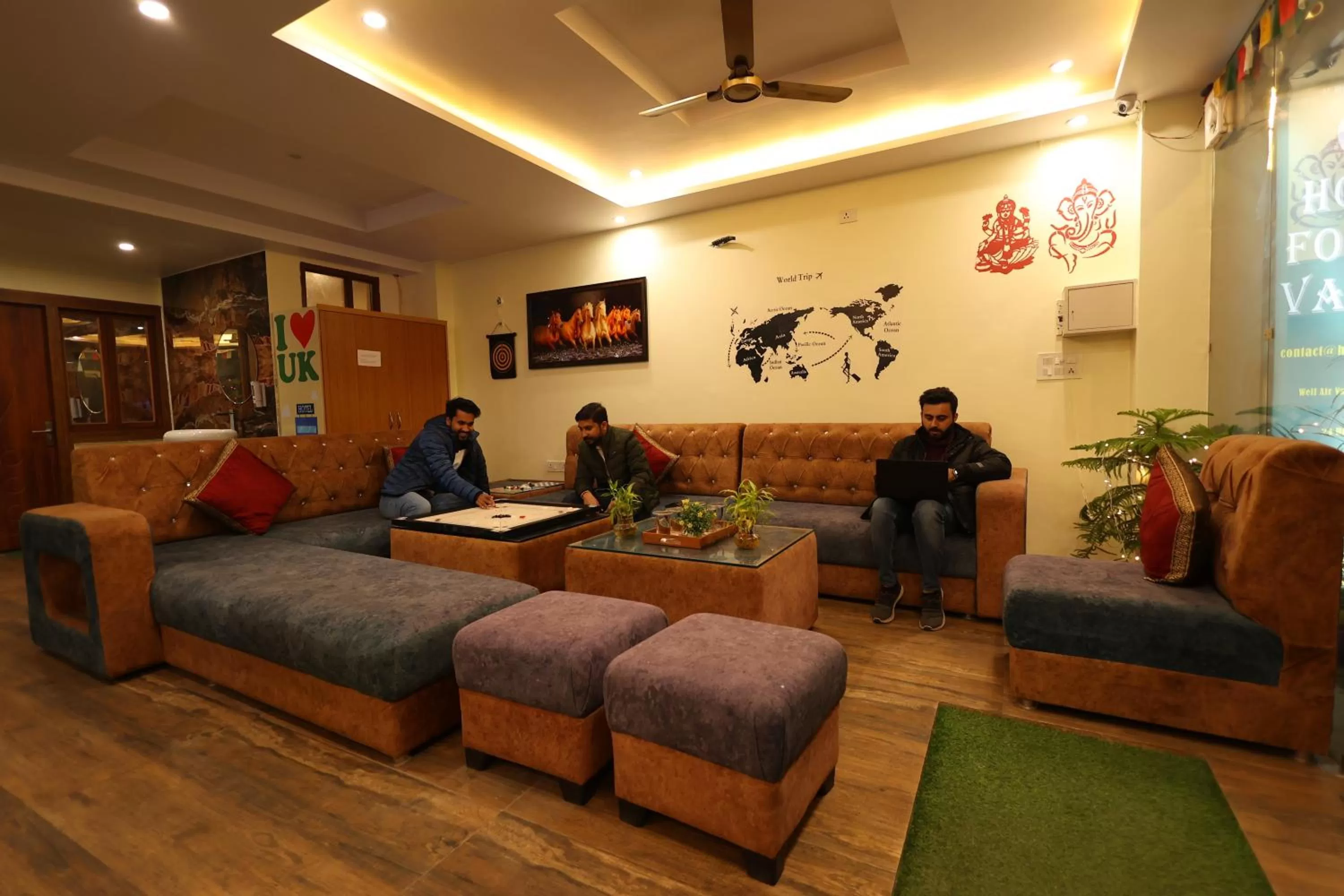 People in Perfectstayz Value Forest Valley Near Waterfall