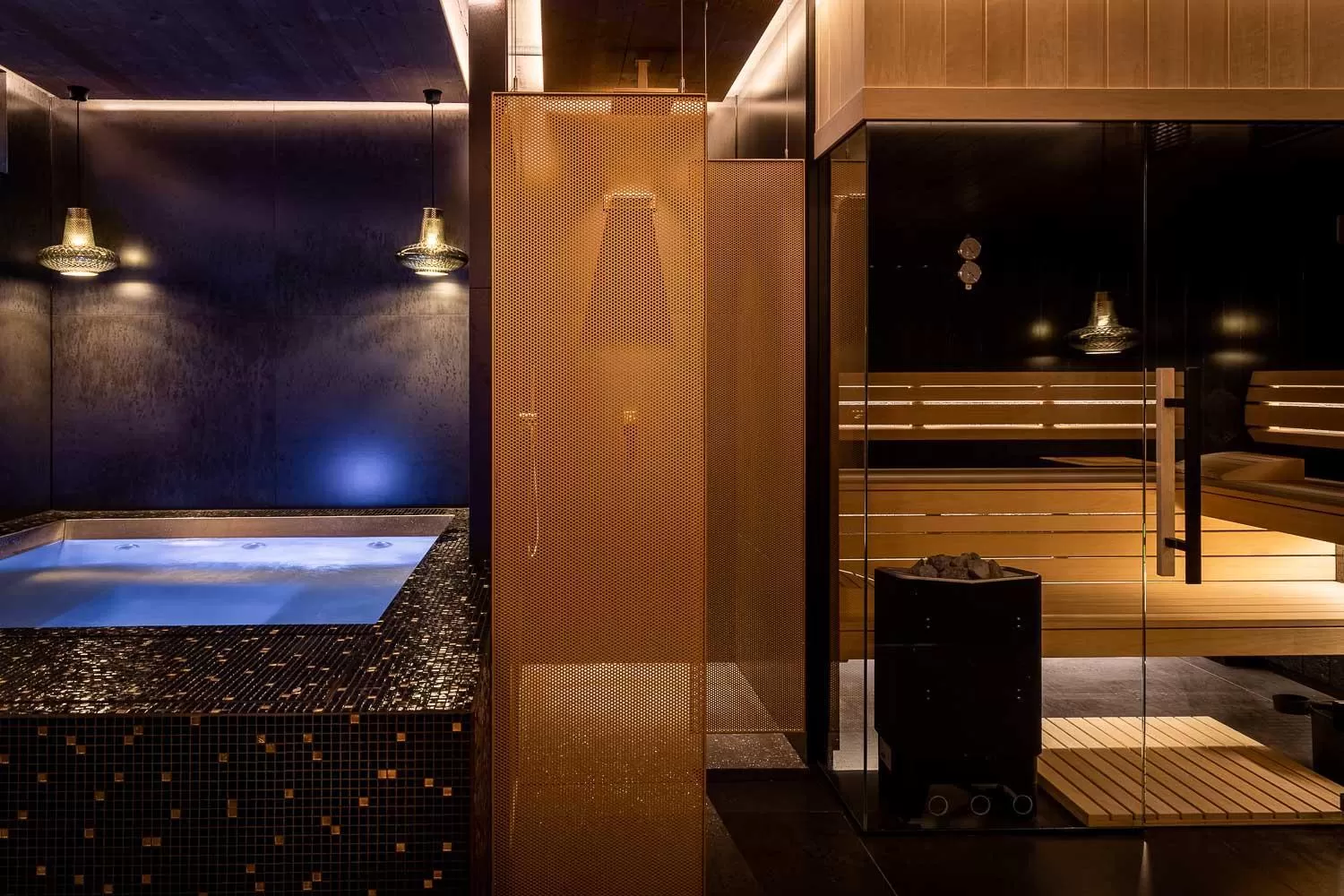 Sauna, Bed in Boutique Hotel Sunrose 7 - Gourmet & SPA