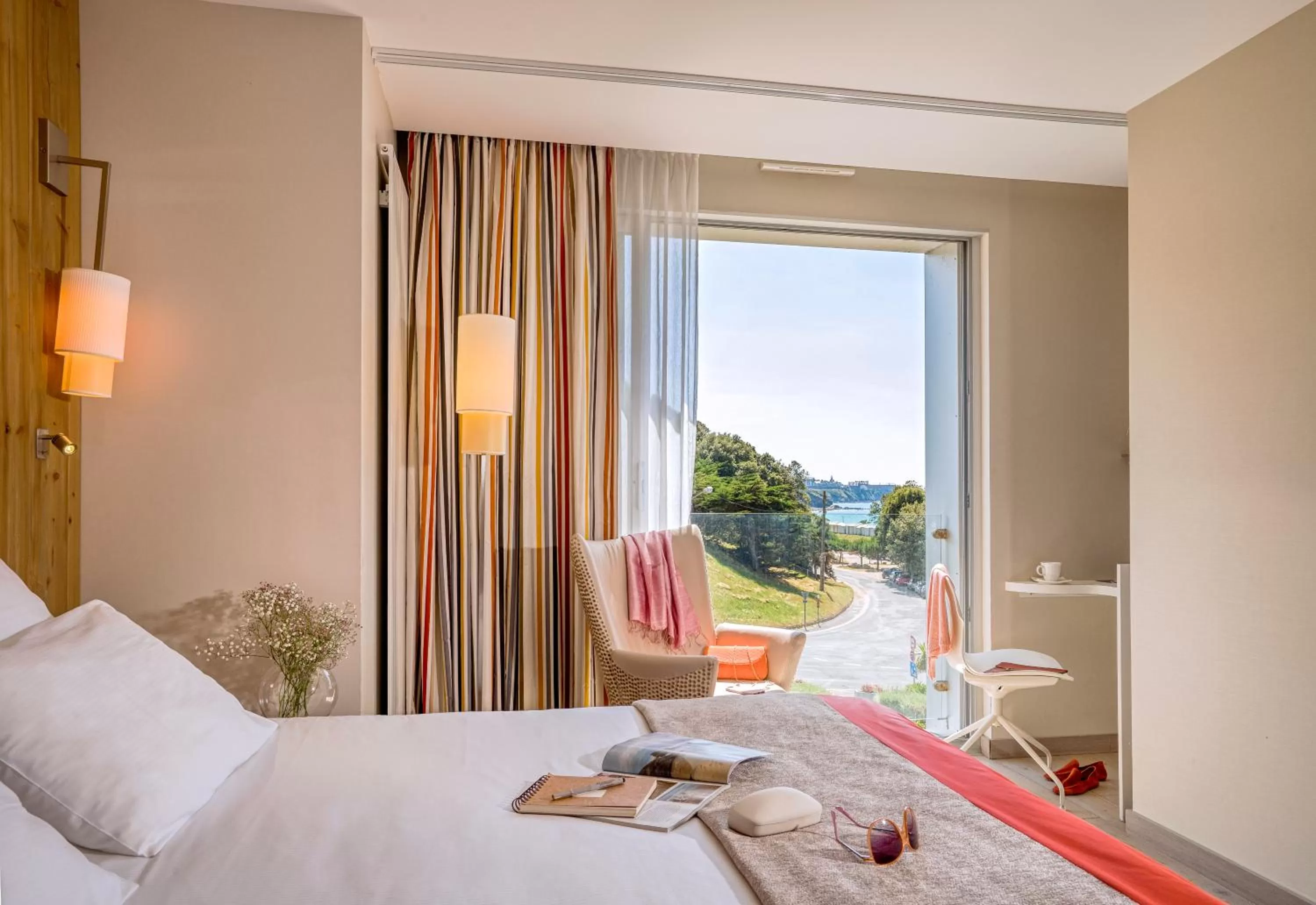 Photo of the whole room, Bed in Hôtel de la Baie - Thalassothérapie PREVITHAL