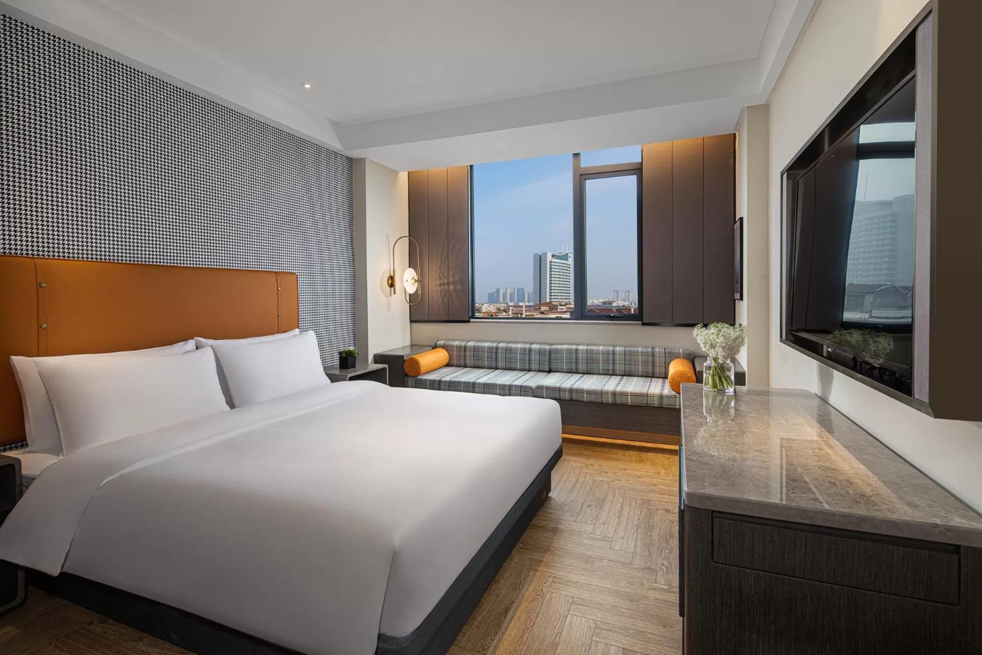 City view, Bed in Kasion Pugis Hotel