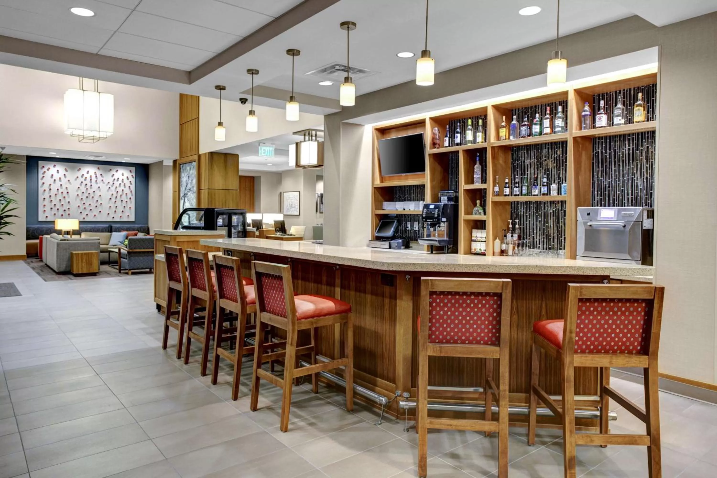 Lounge or bar in Hyatt Place Columbus