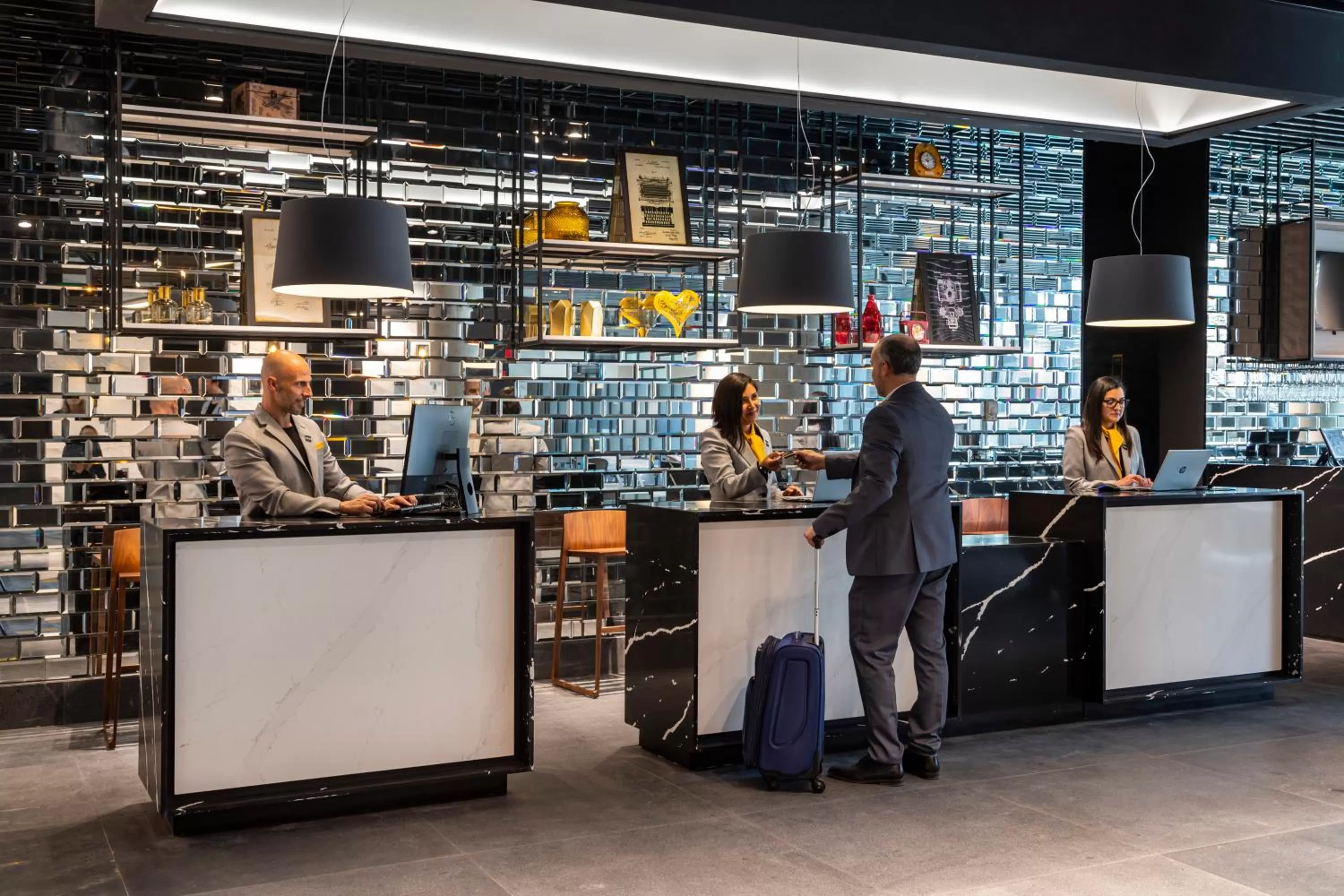 Staff in Ola Santiago Providencia, Tapestry Collection by Hilton