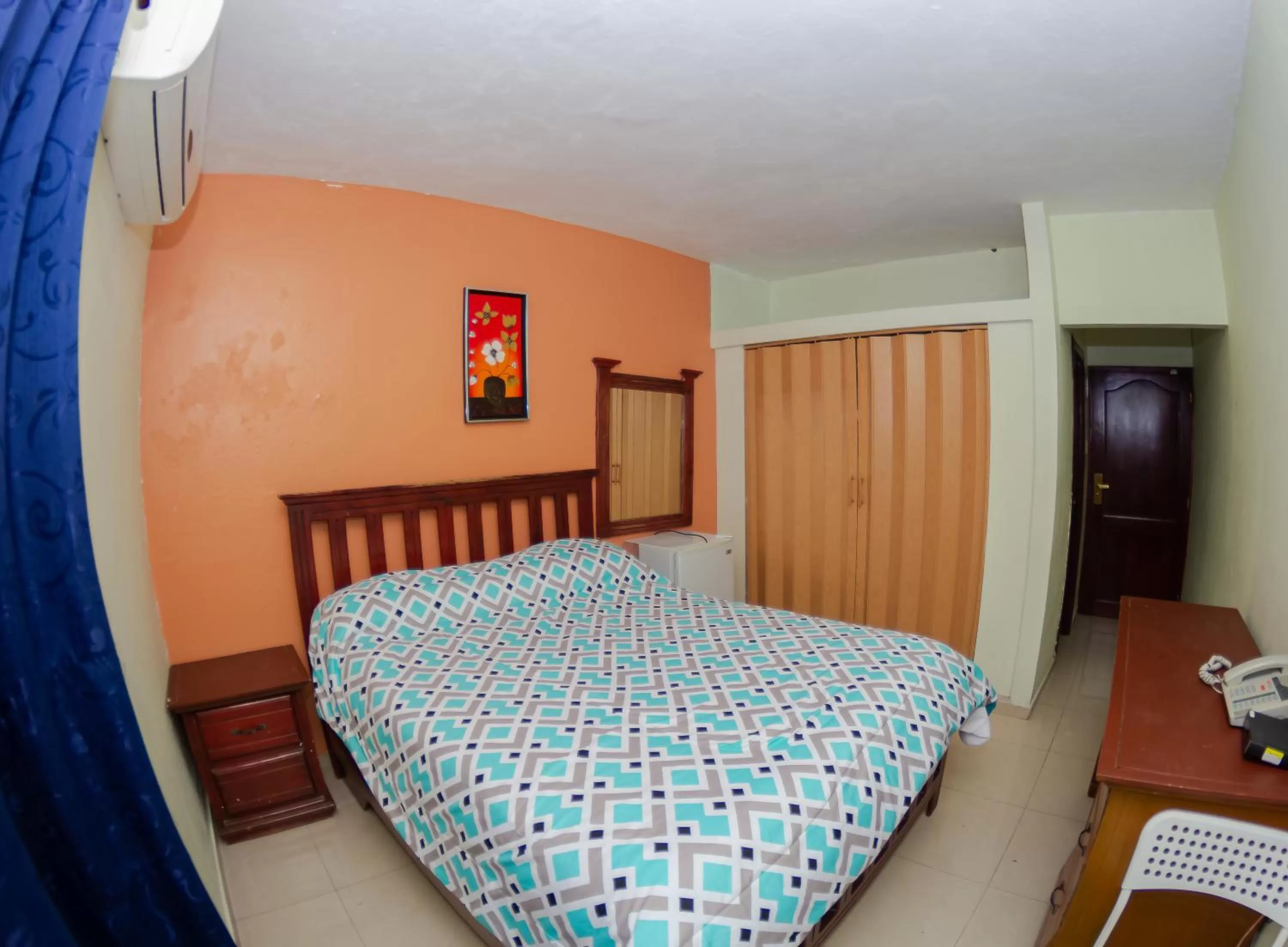 Bed in Hotel Renacer