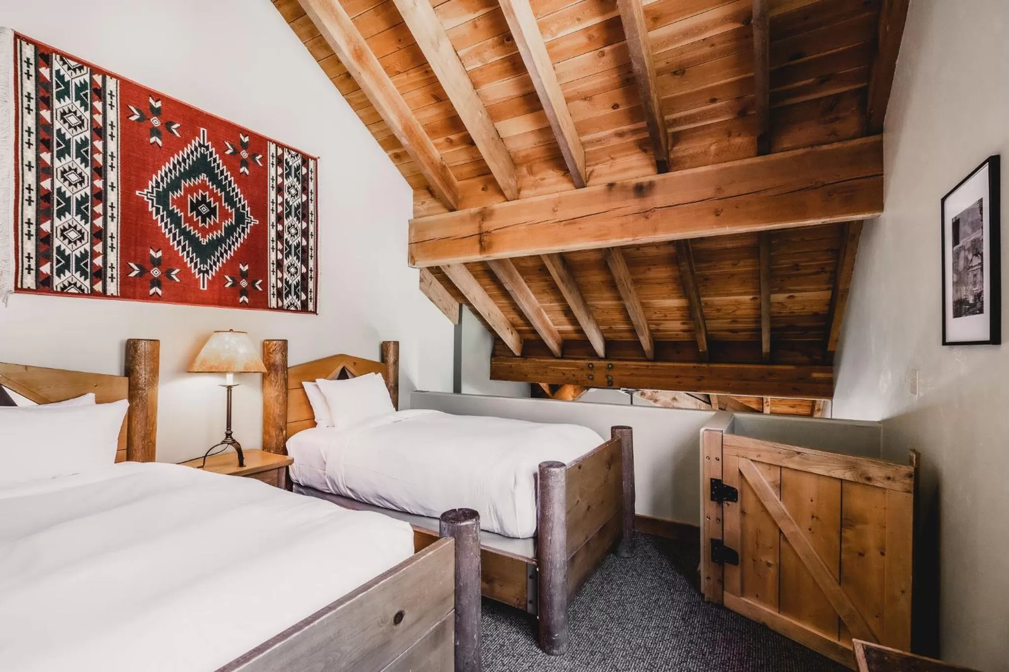 Bed in Sundance Mountain Resort