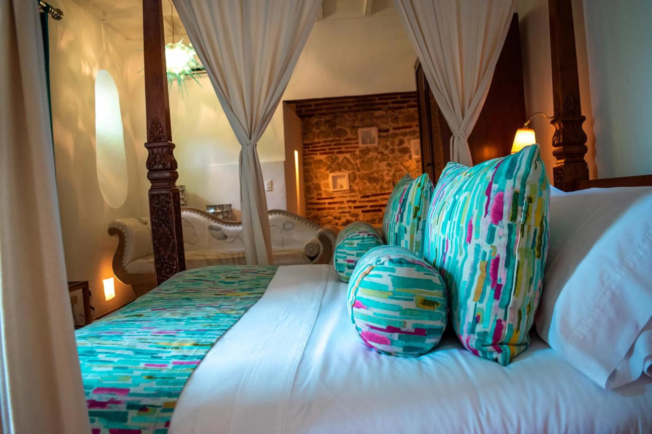 Bed in Hotel Aguamarina Boutique