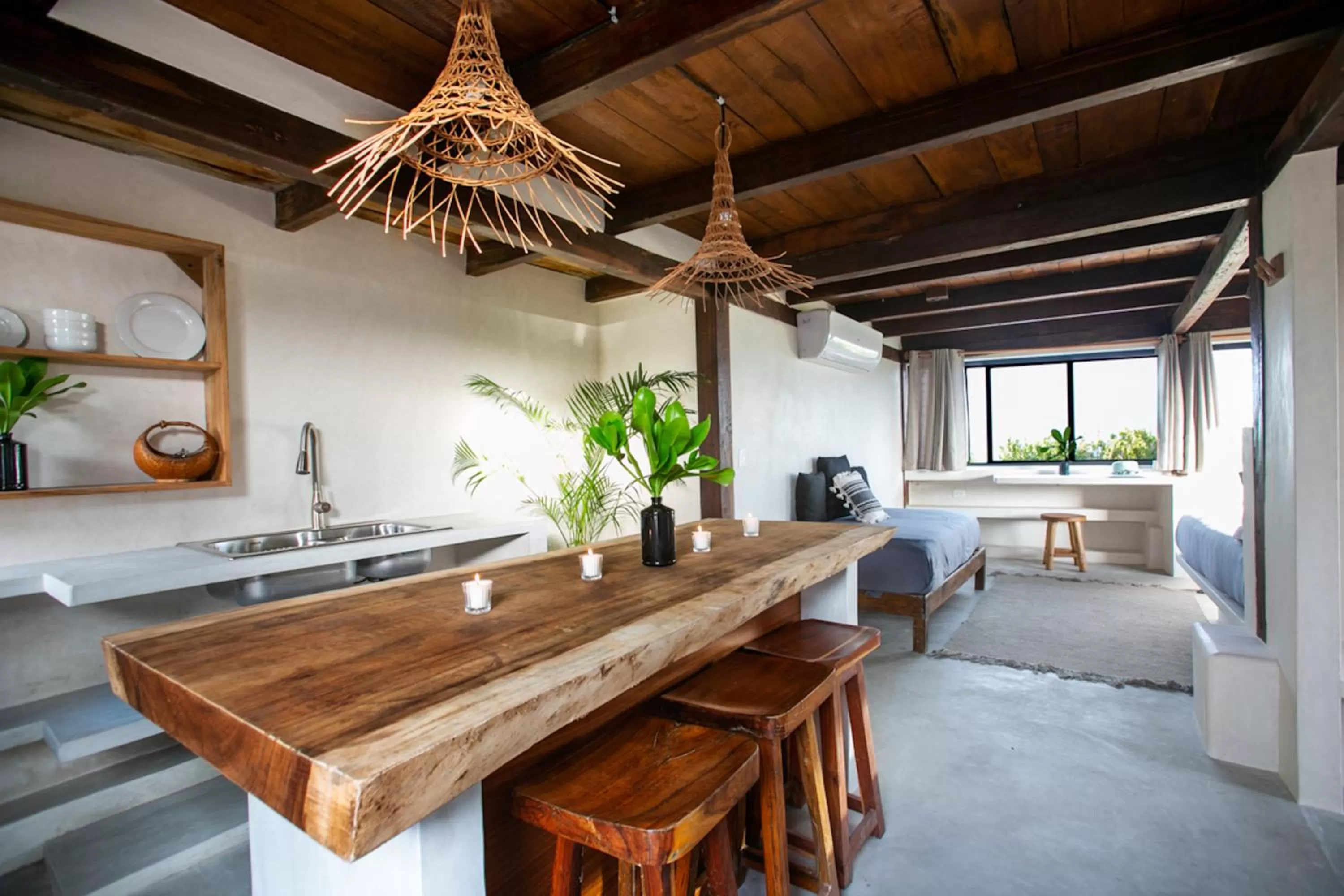 Dining area in Amansala Resort
