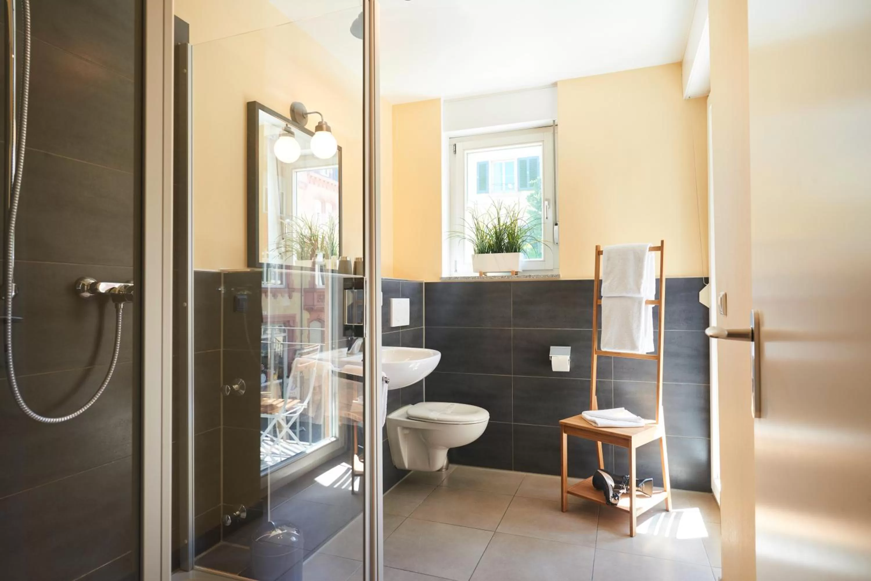 Shower in Hotel Zur Alten Brücke