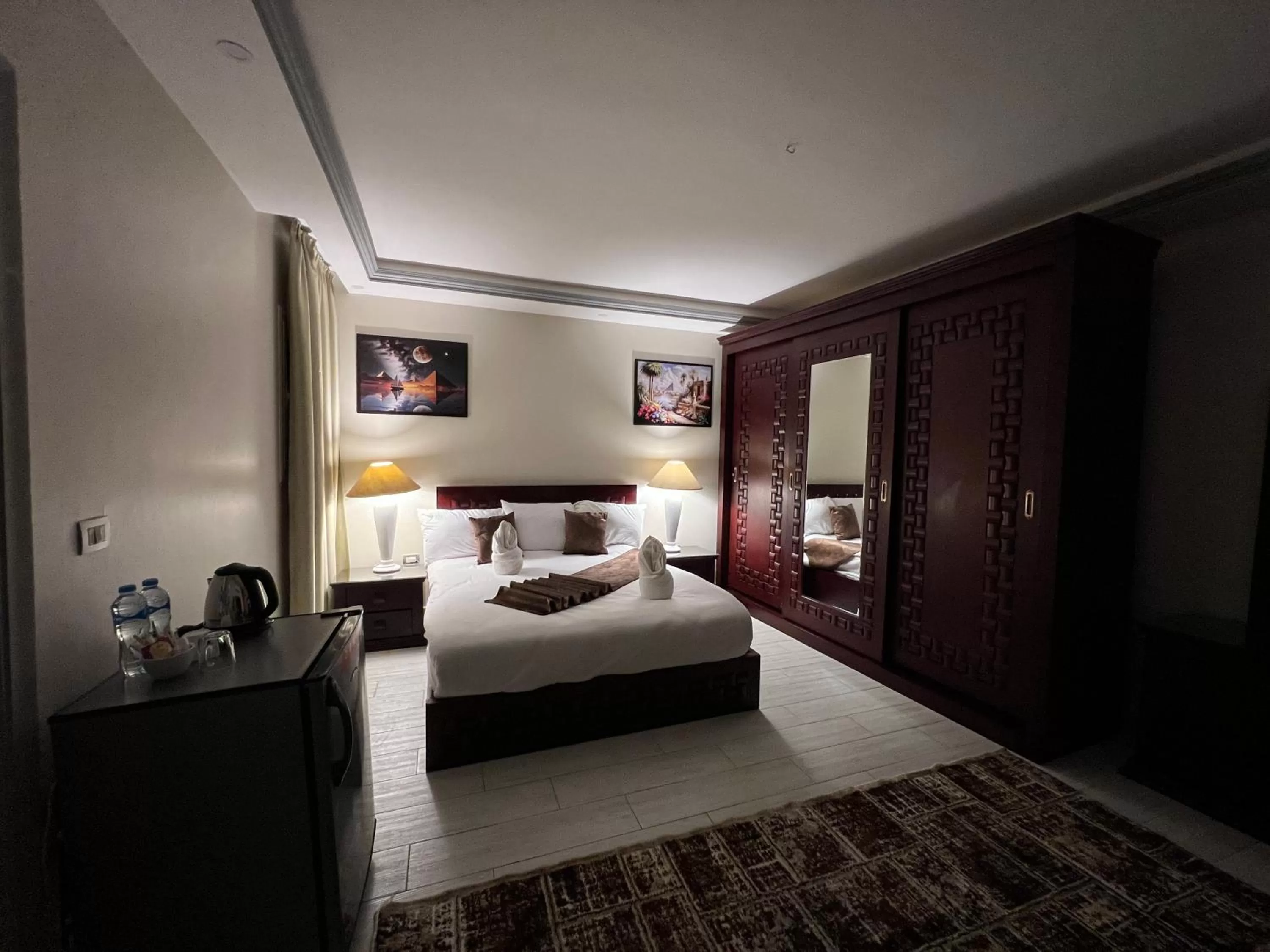 Bed in The Muse Pyramids