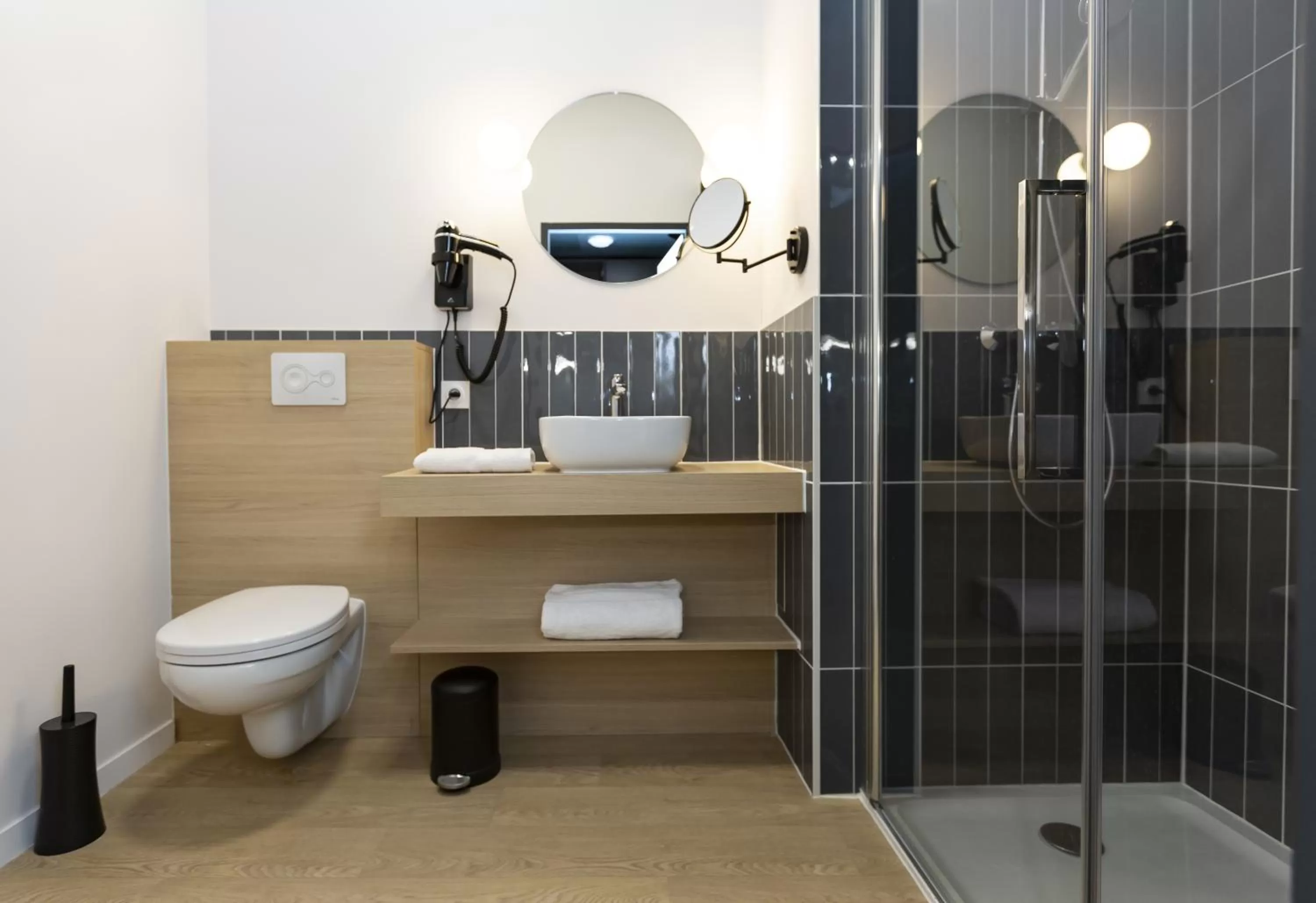 Bathroom in Appart Hotel Odalys City Le Havre Centre