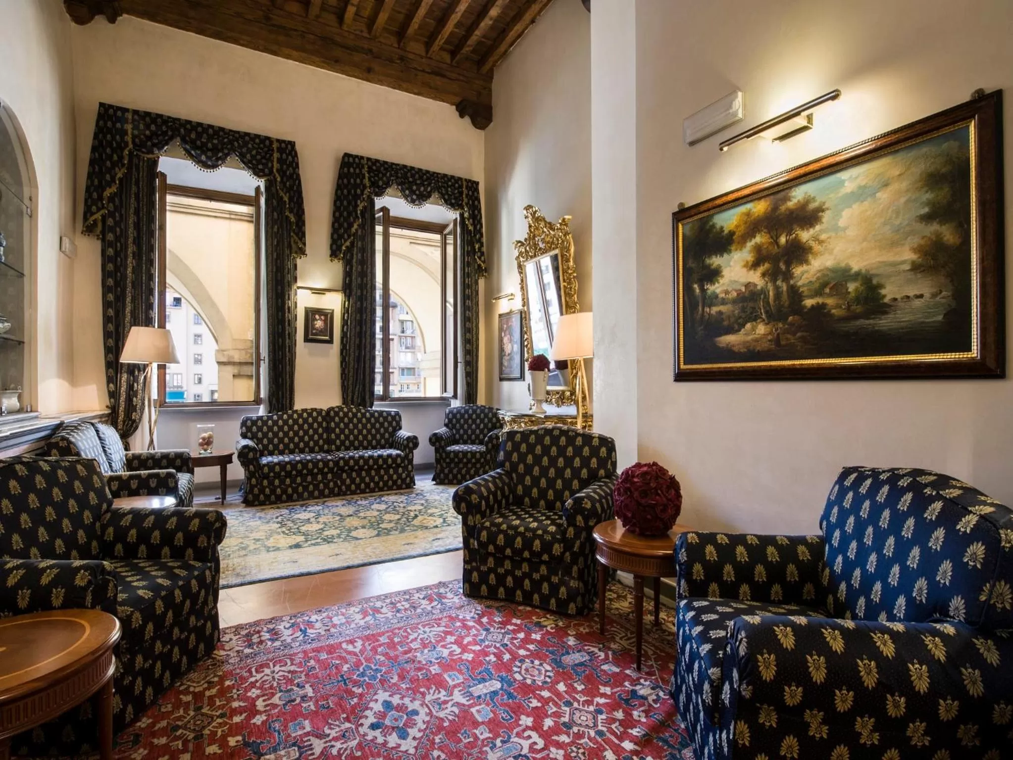 Living room in Hotel degli Orafi