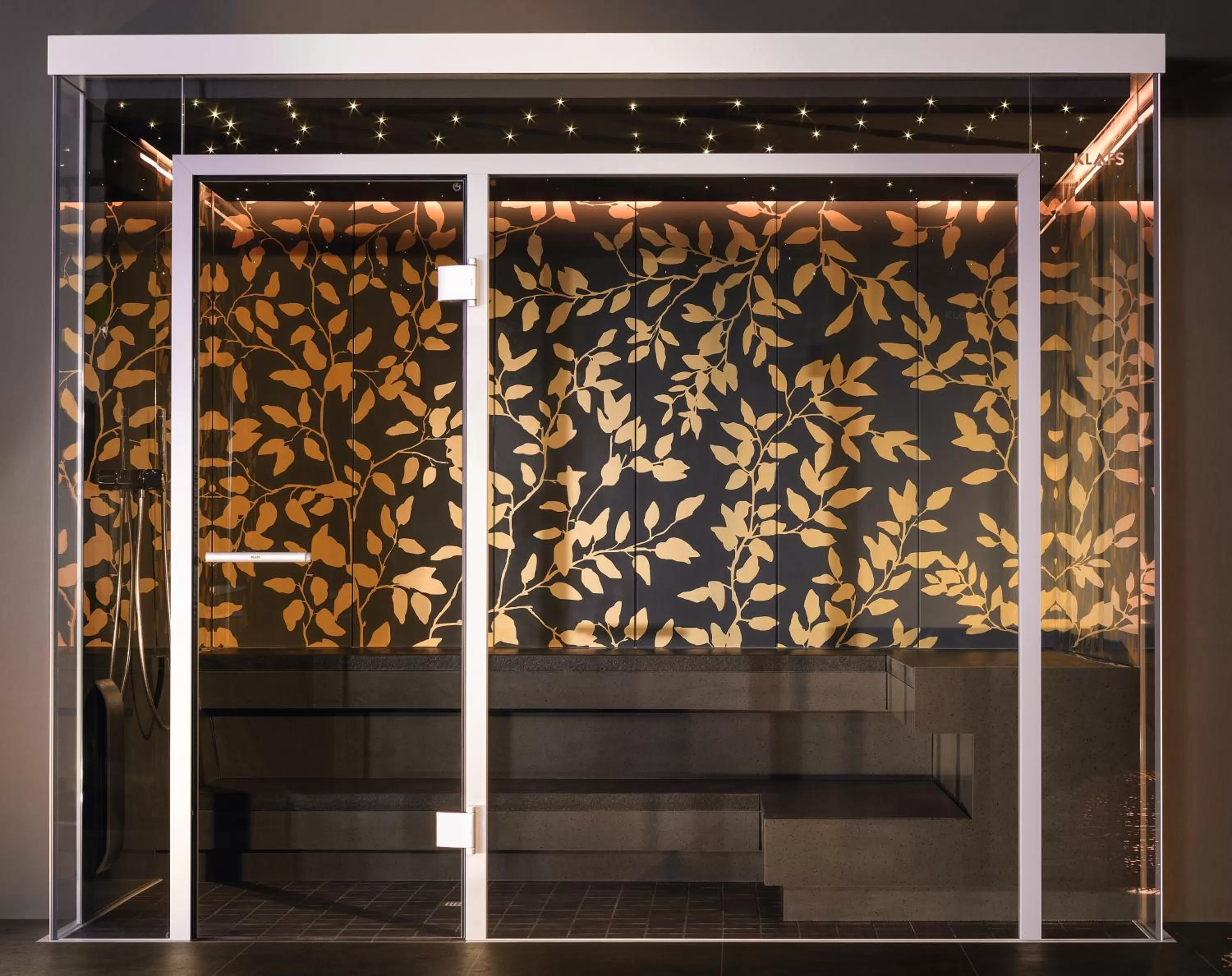 Steam room in Schlosshotel Münchhausen