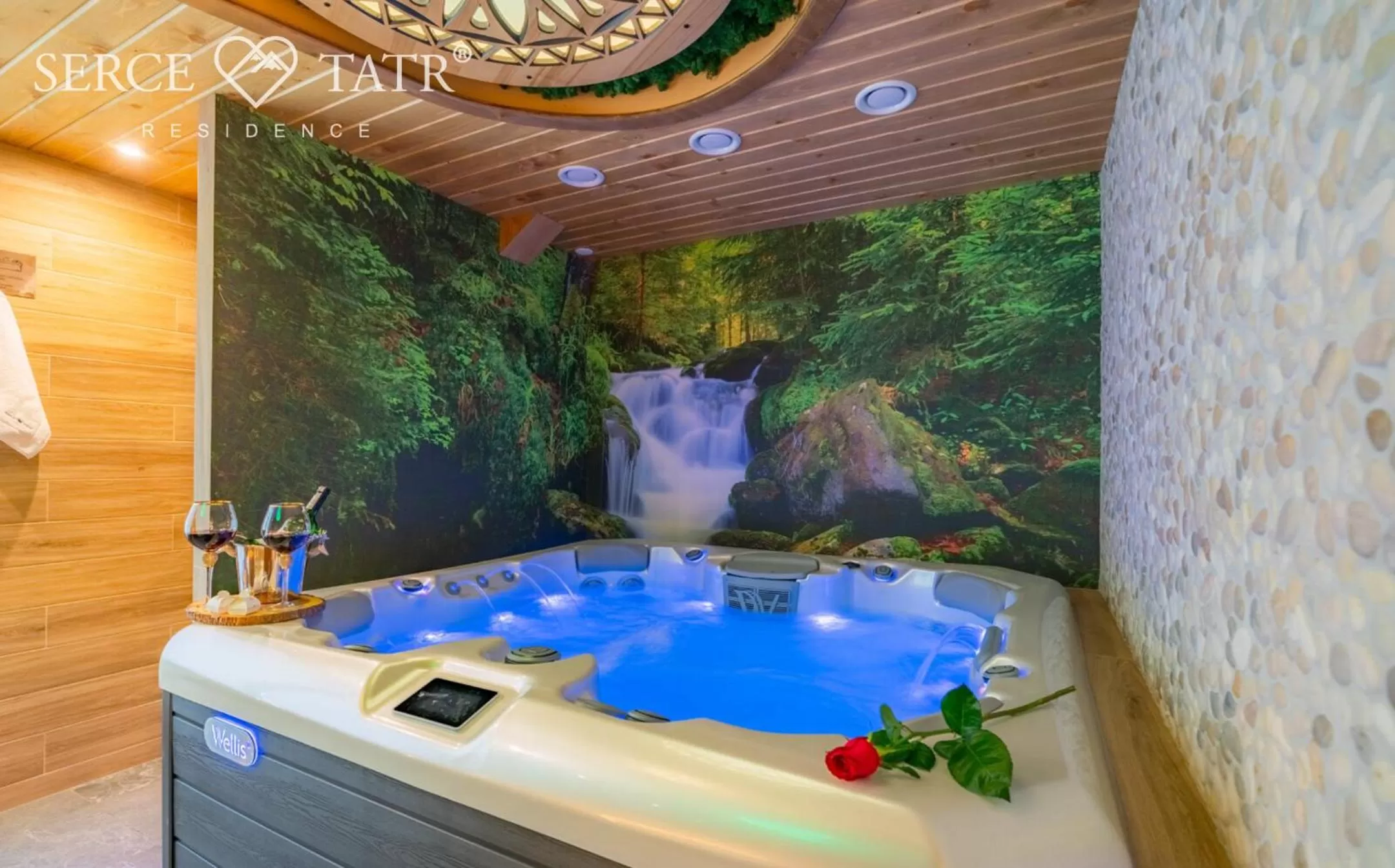 Hot Tub in Serce Tatr Residence Zakopane - blisko Krupówek