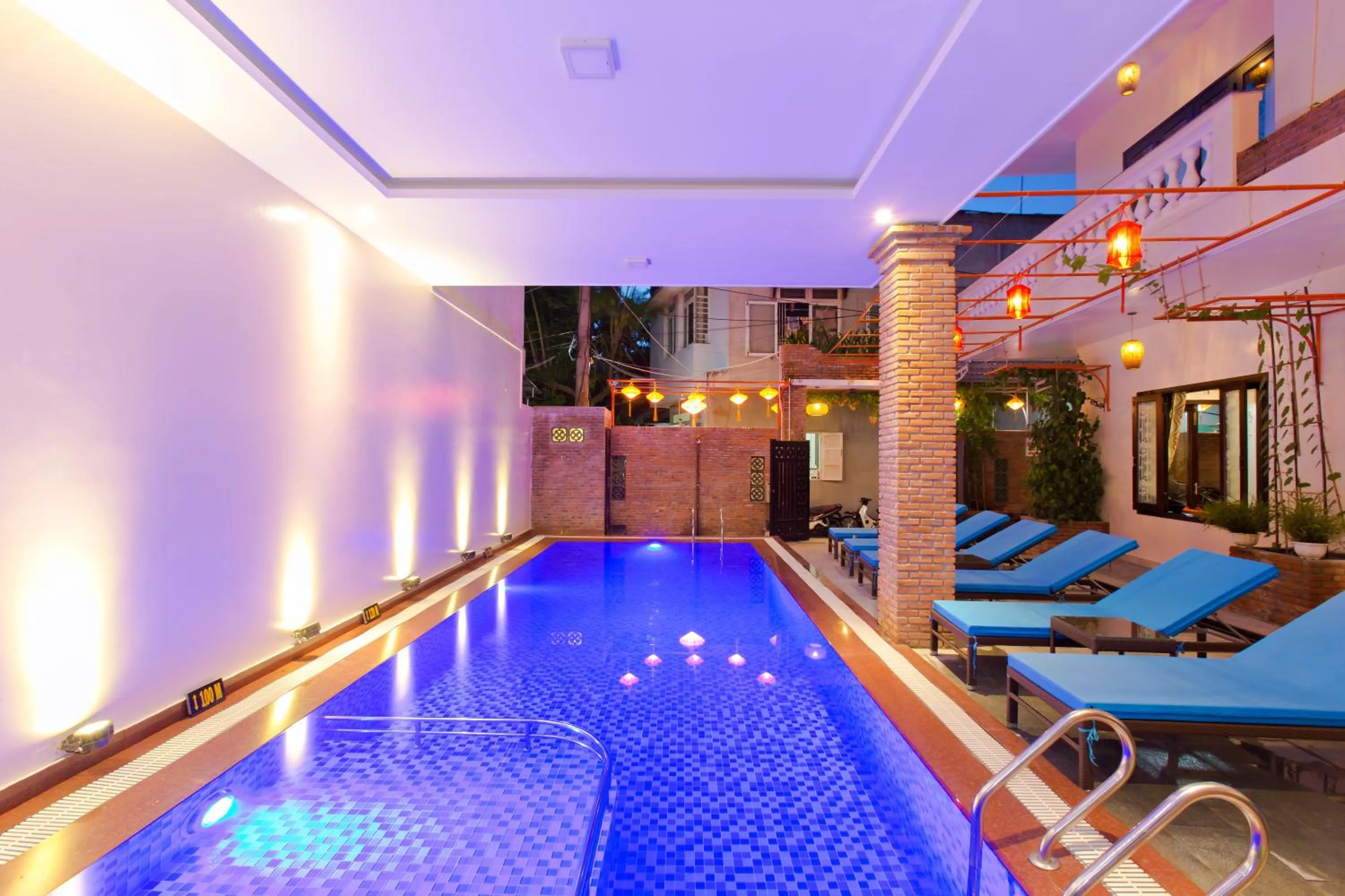 Pool view in Pham Gia Boutique Villa