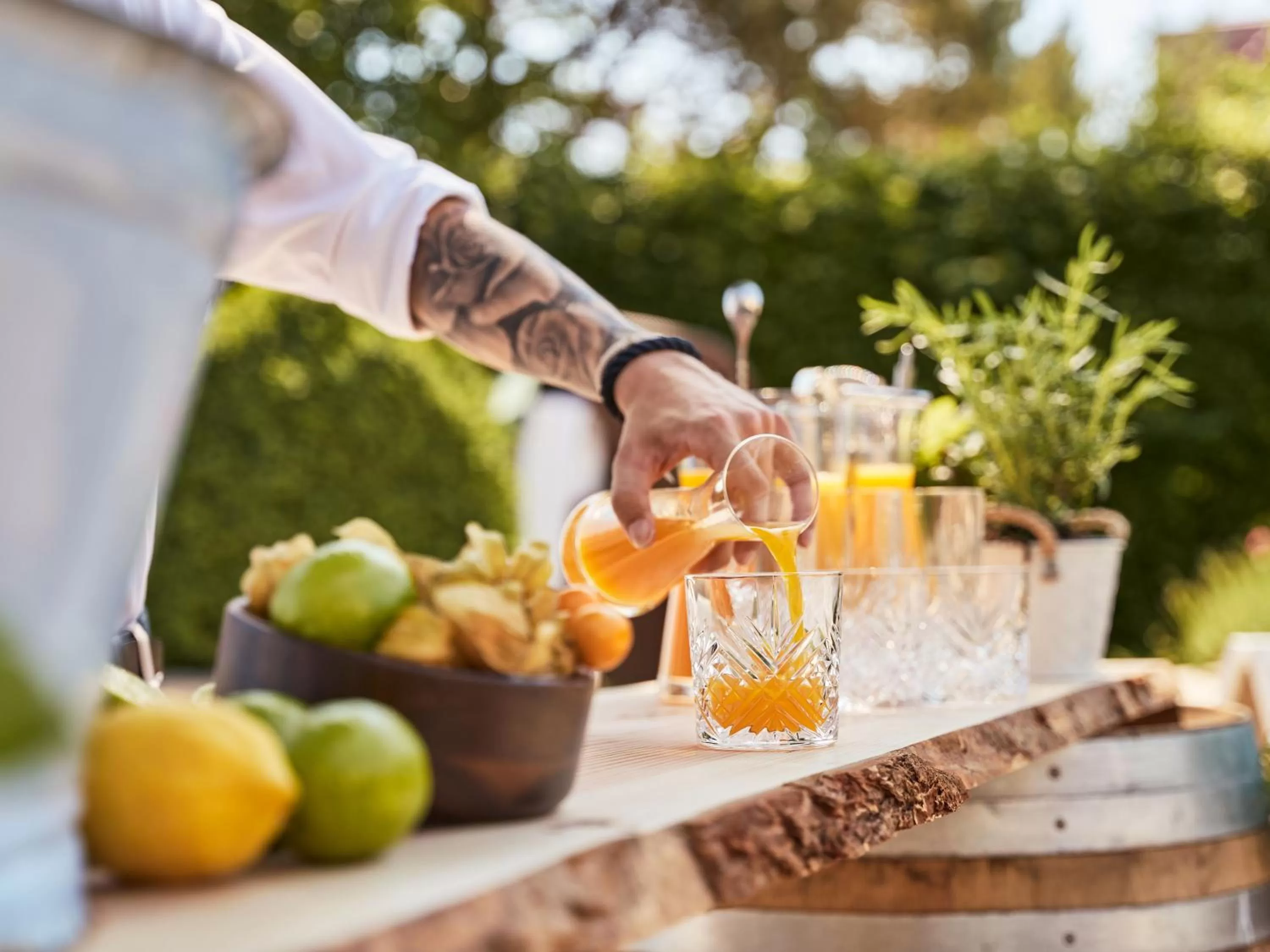 Drinks in aja Strandhotel Bansin