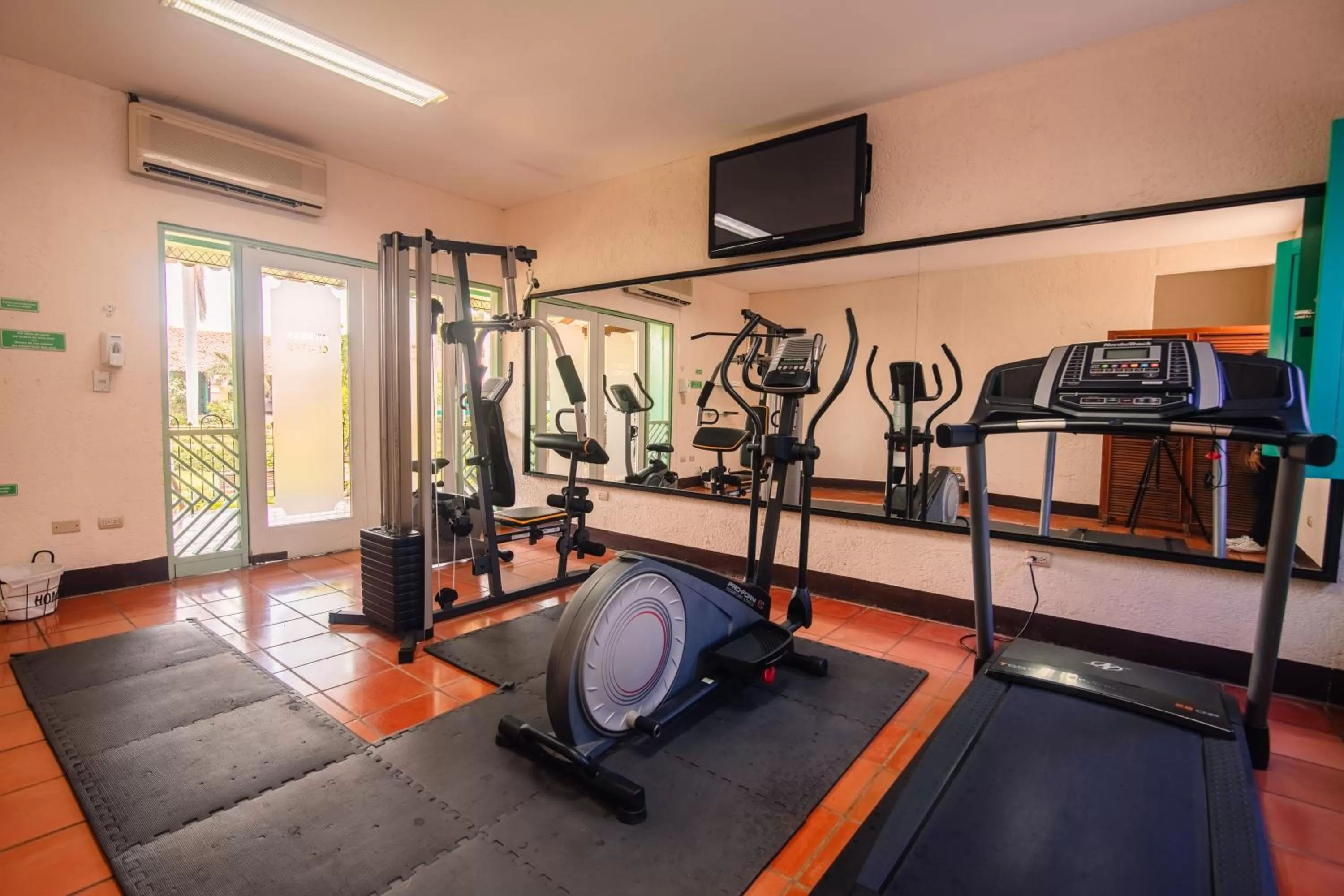 Fitness centre/facilities in Hotel El Convento Leon Nicaragua