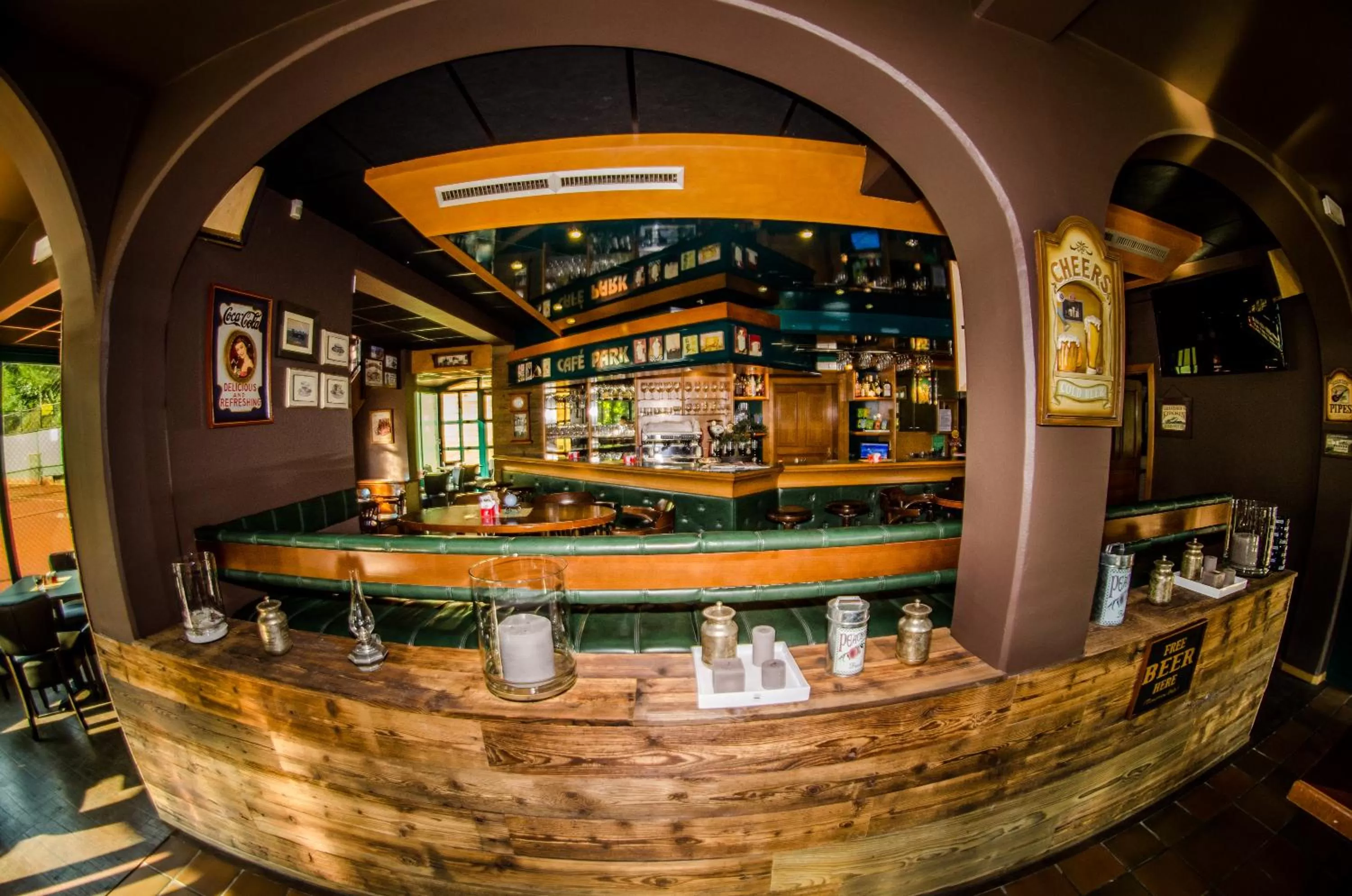 Lounge or bar in Penzion Park