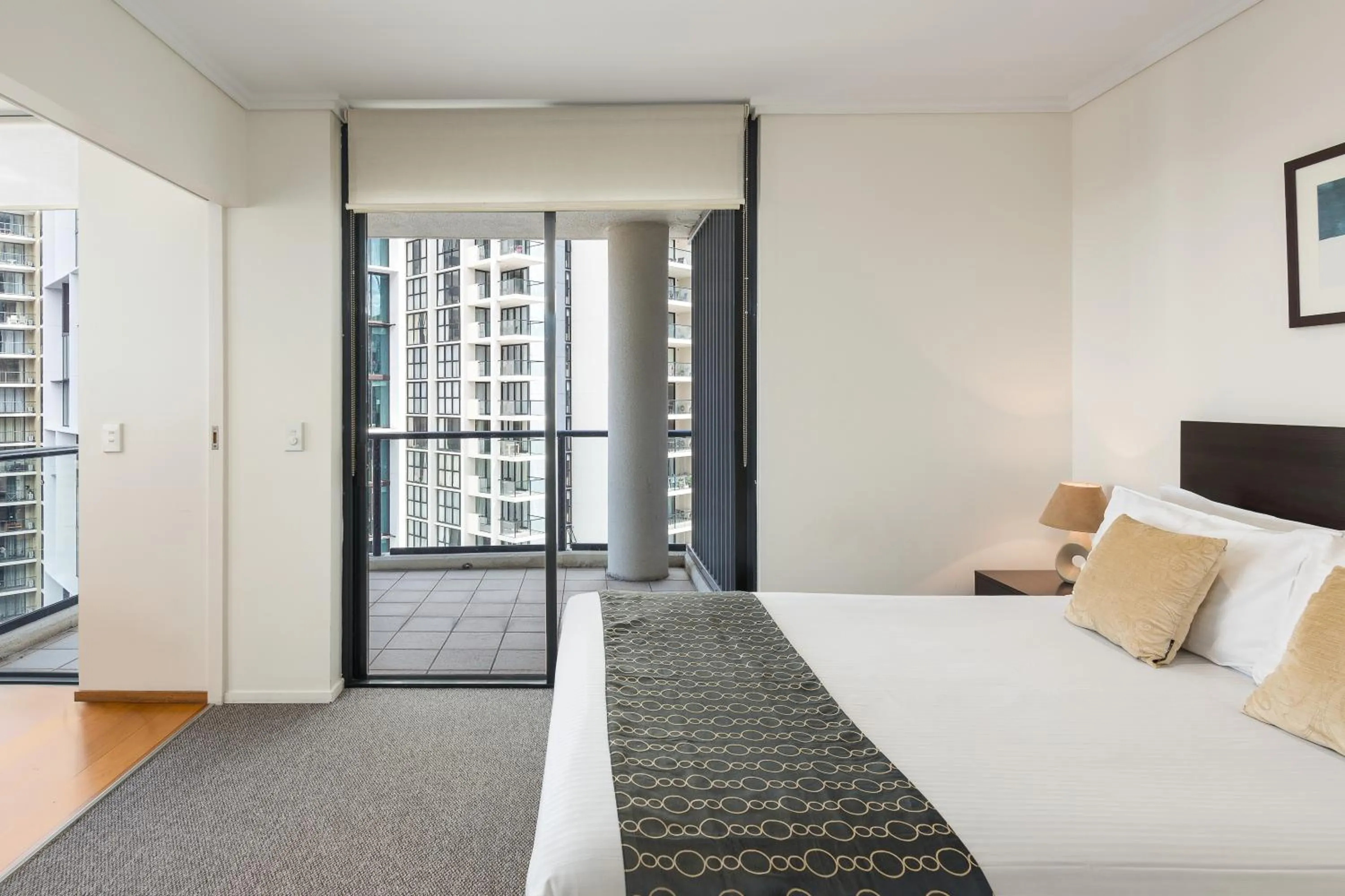 Bed in Quest River Park Central