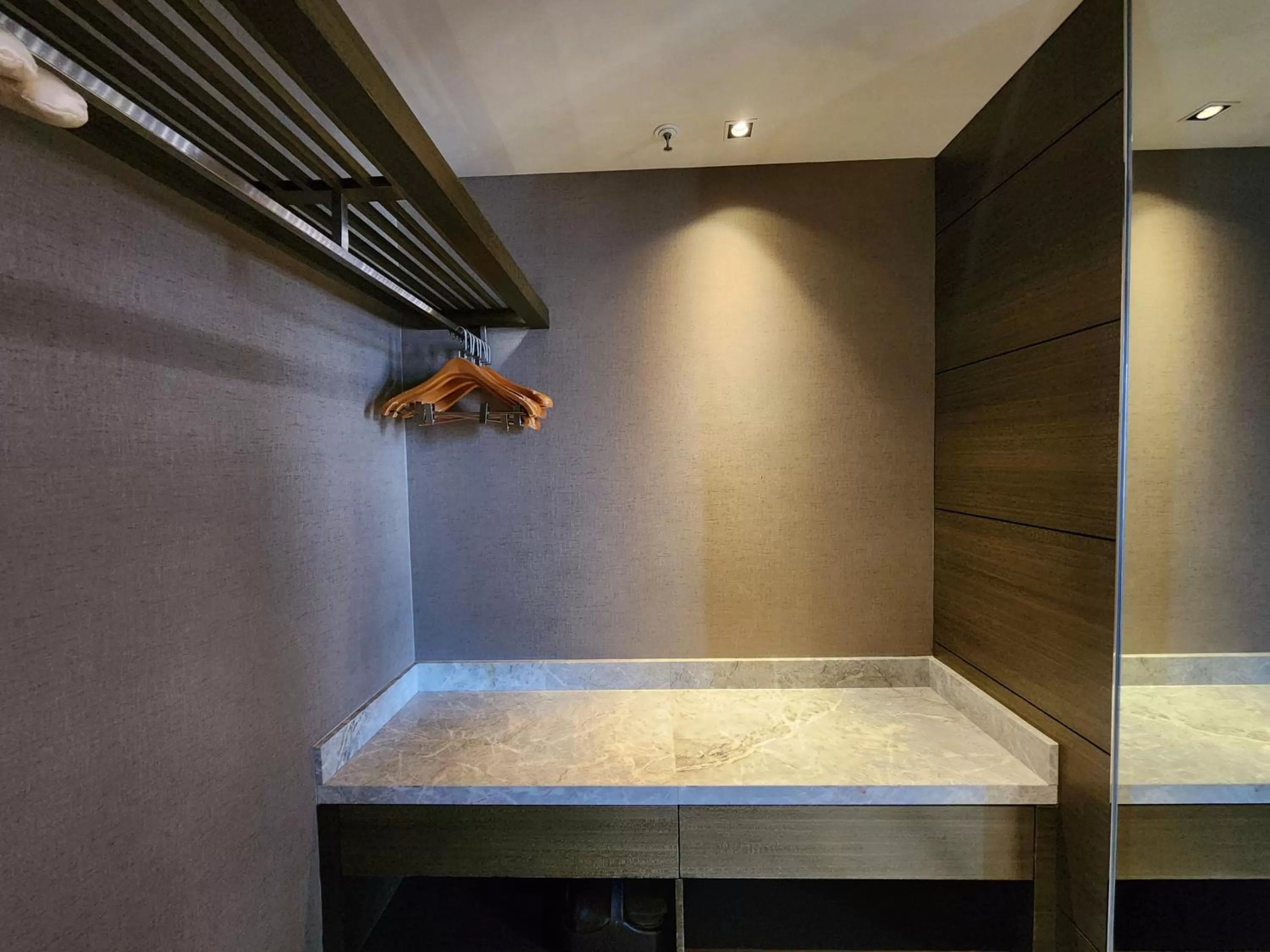 wardrobe in Crowne Plaza Hong Kong Kowloon East by IHG