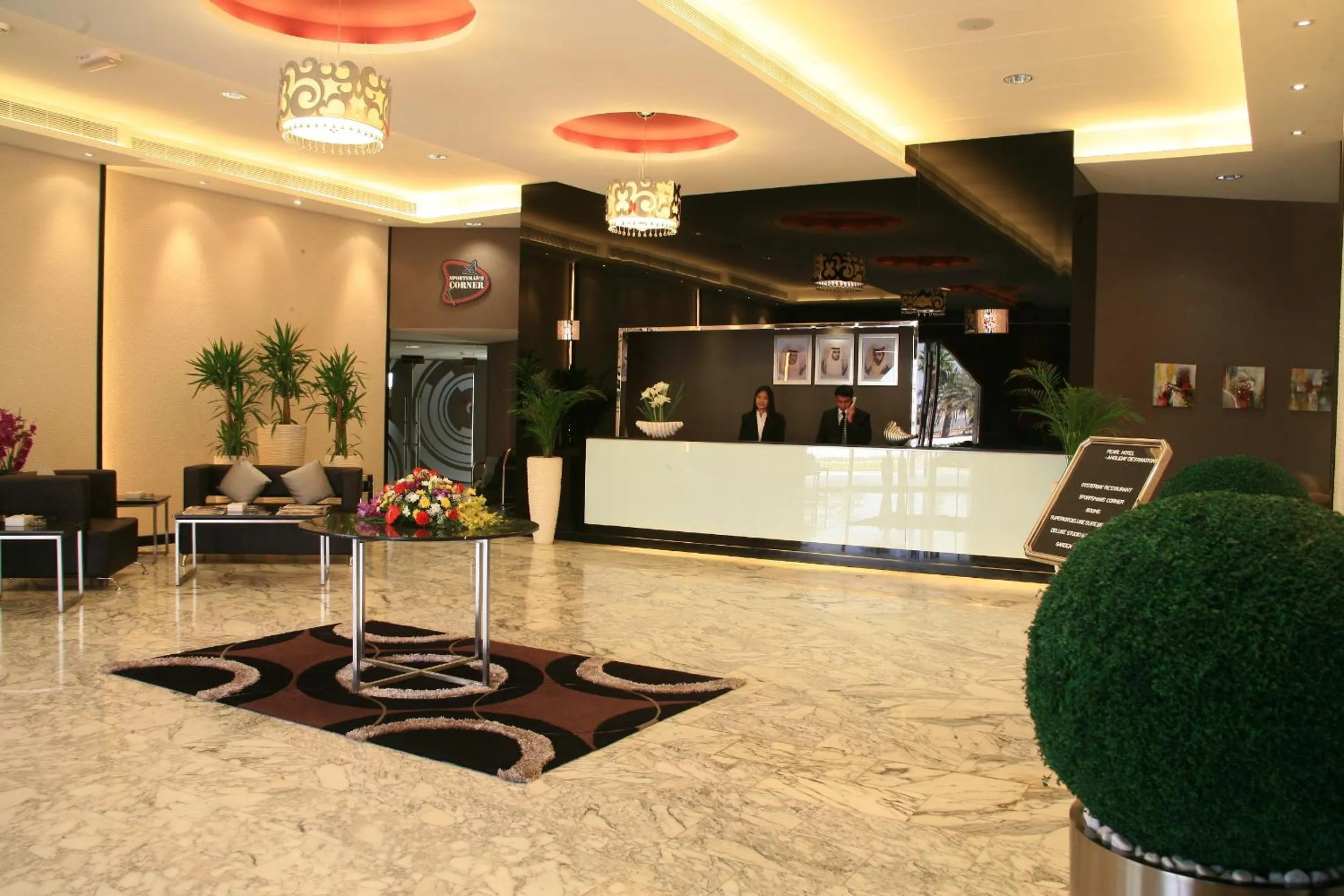 Lobby or reception in Pearl Hotel & Spa
