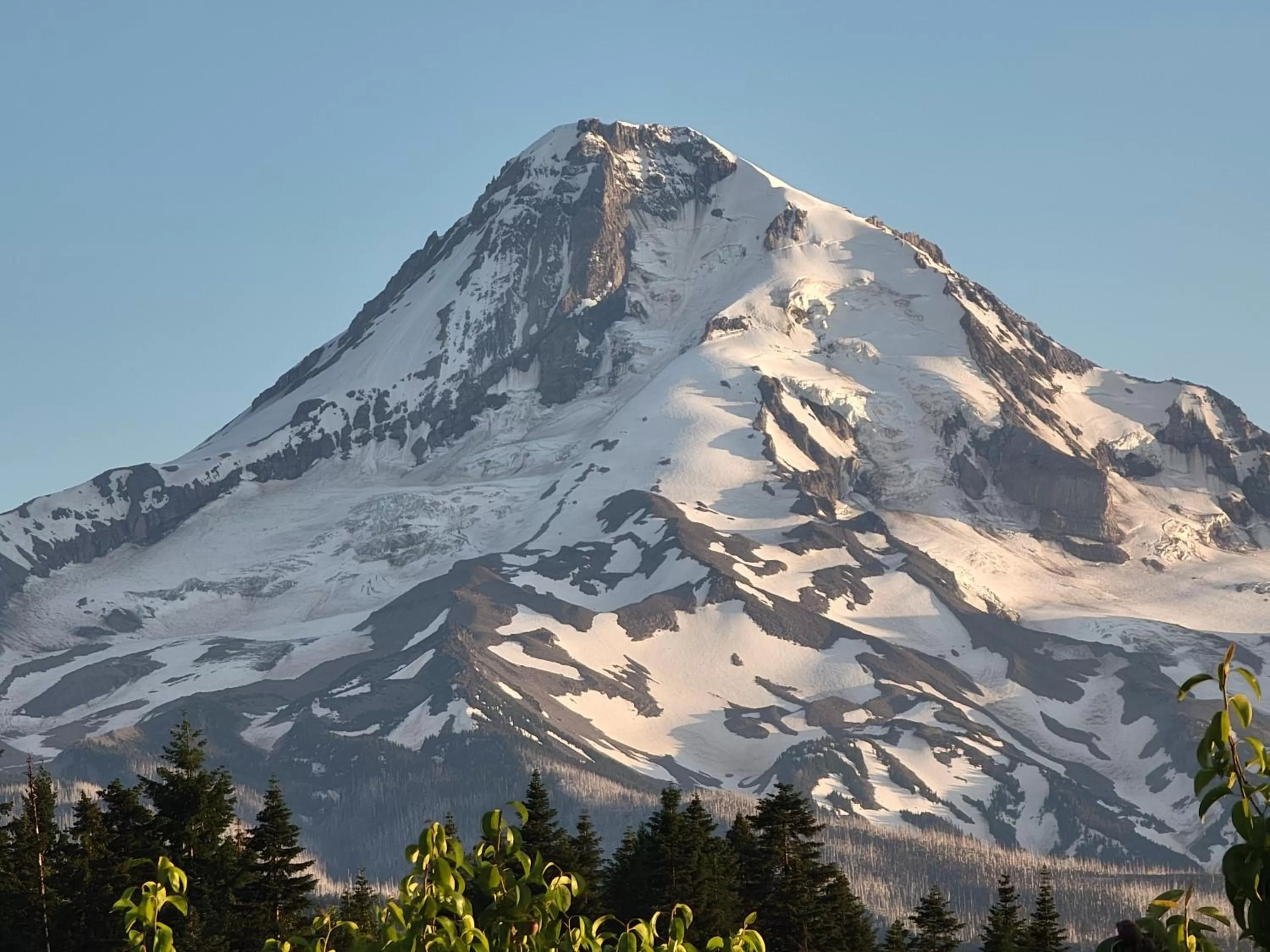 Nearby landmark, Winter in Cooper Spur Mountain Resort