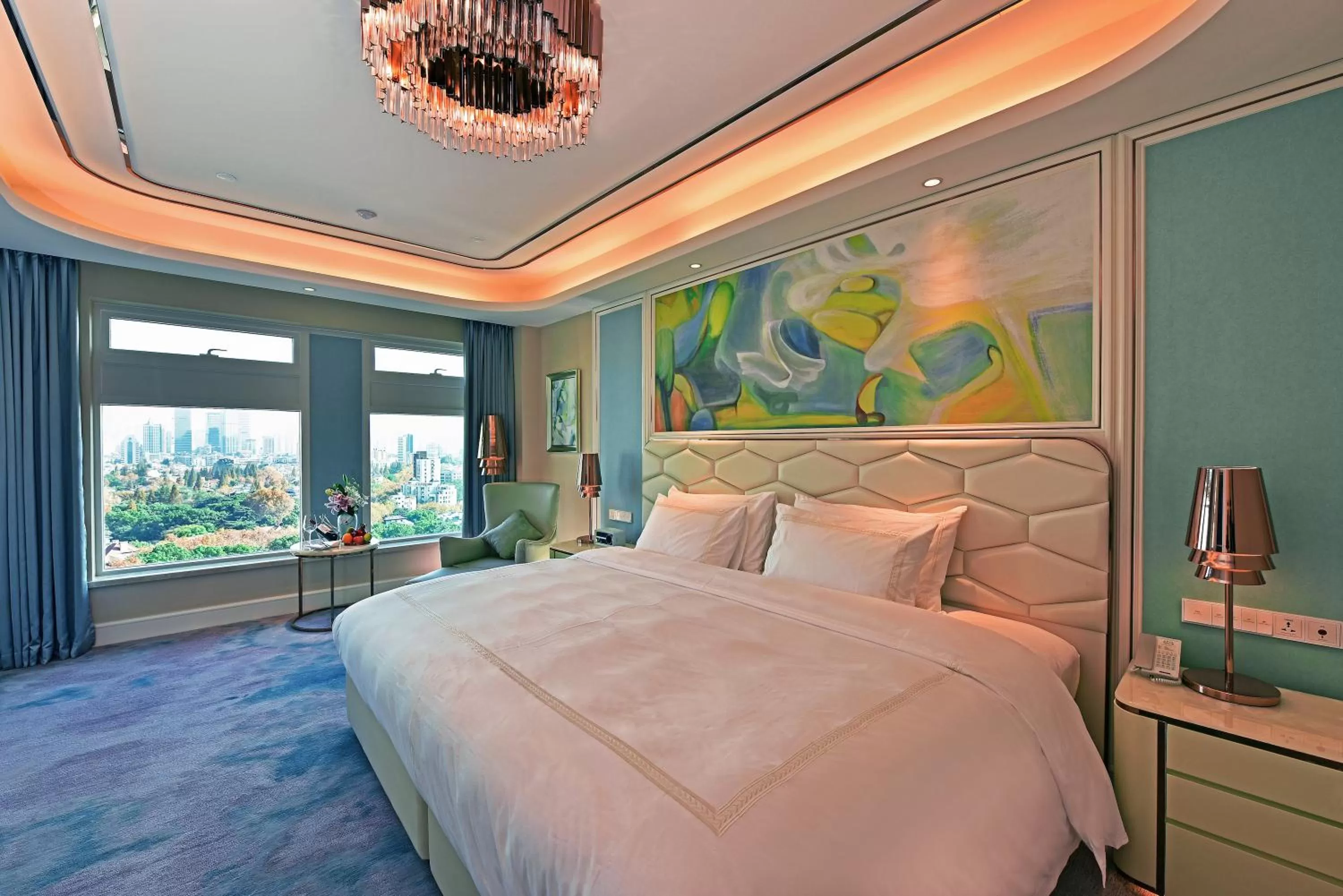 Bed in Radisson Collection Hotel, Xing Guo Shanghai