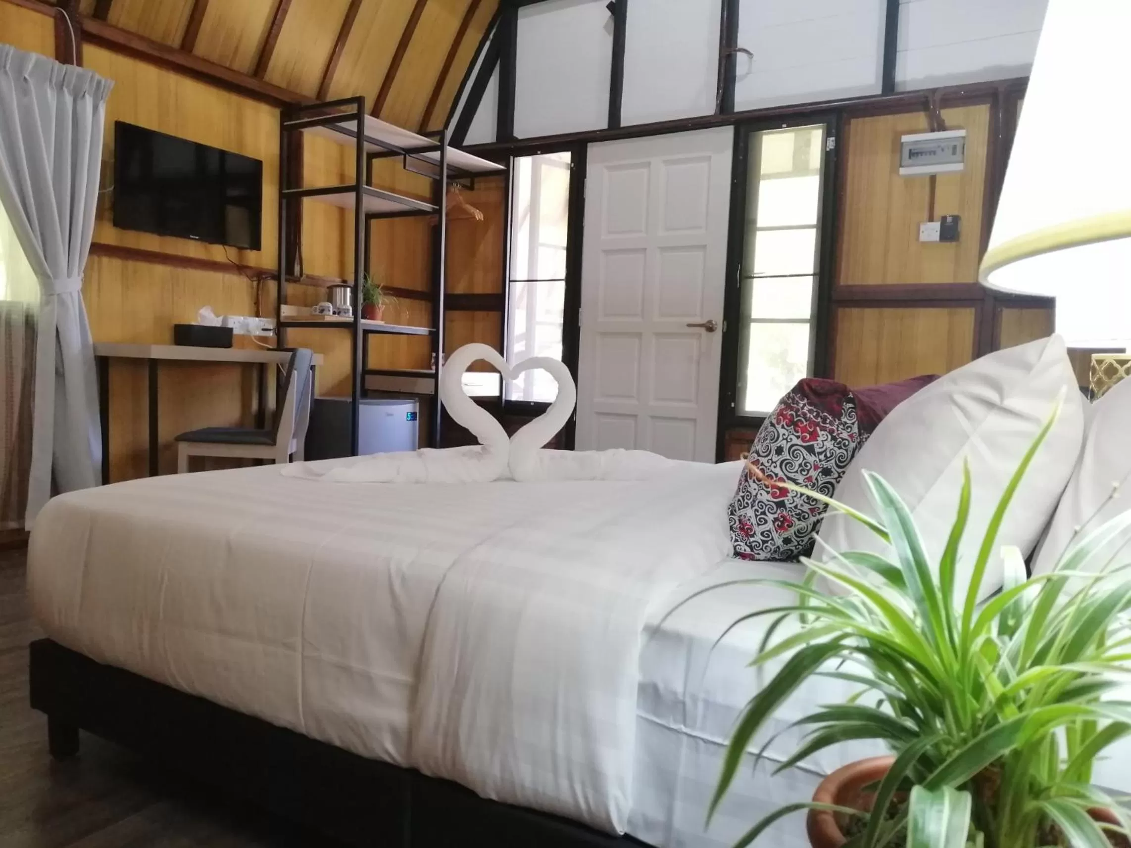 Bed in Api-api Eco Chalet