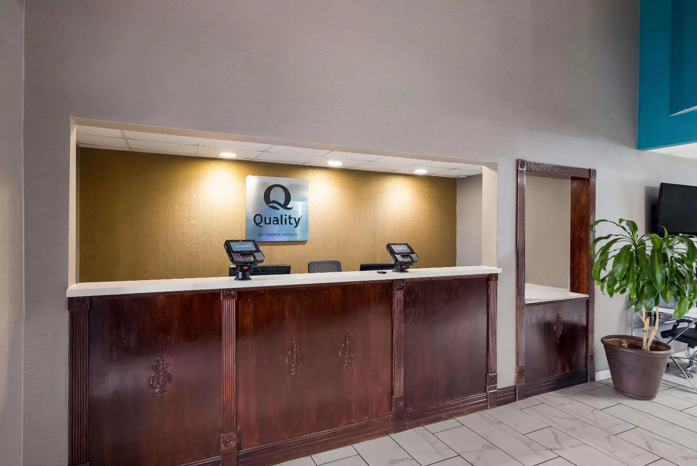 Lobby or reception in Quality Inn Thomasville-Northpark