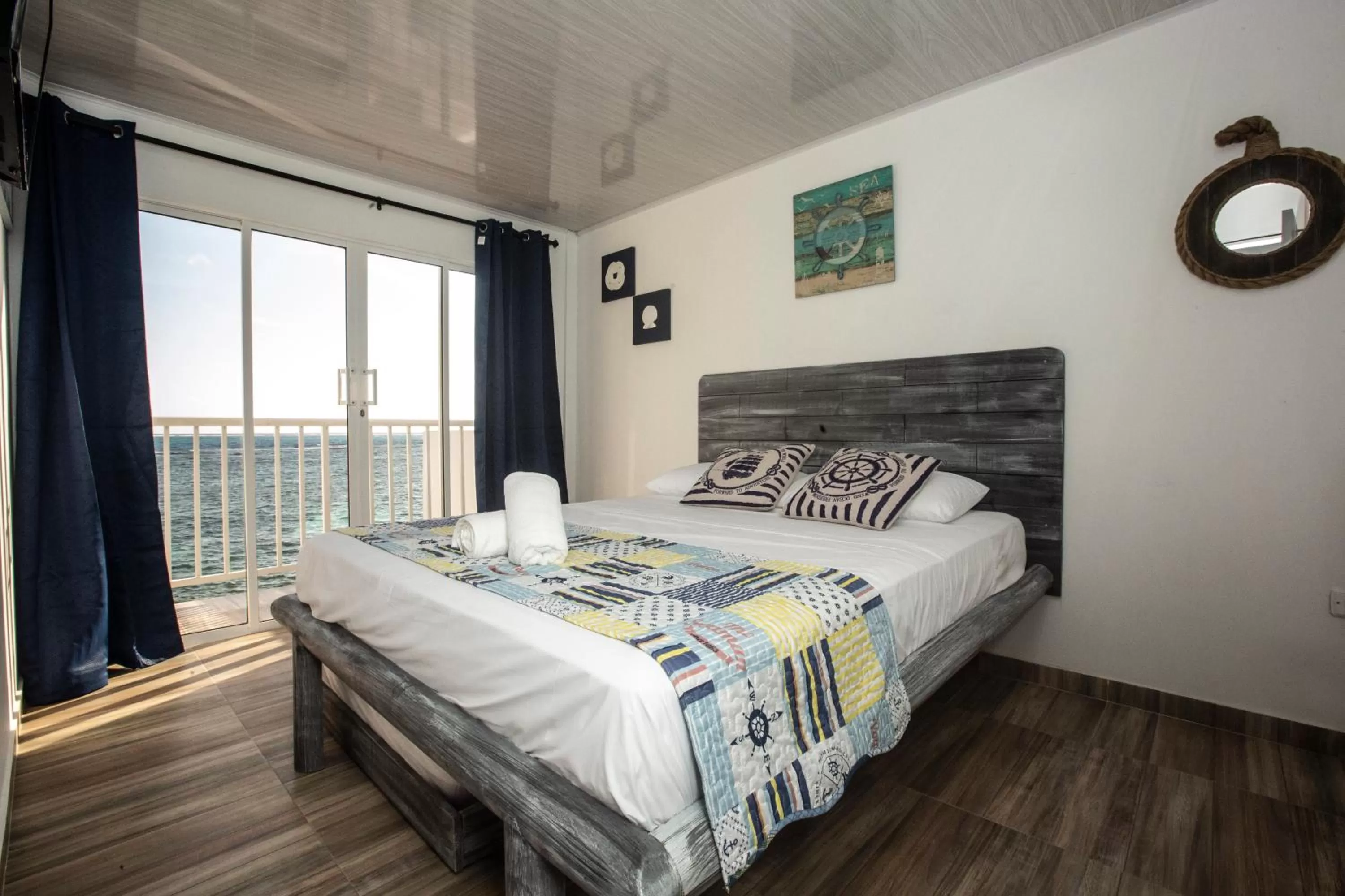 Bed in Hotel Nauticus