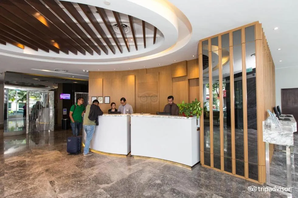 Lobby or reception in WP Hotel