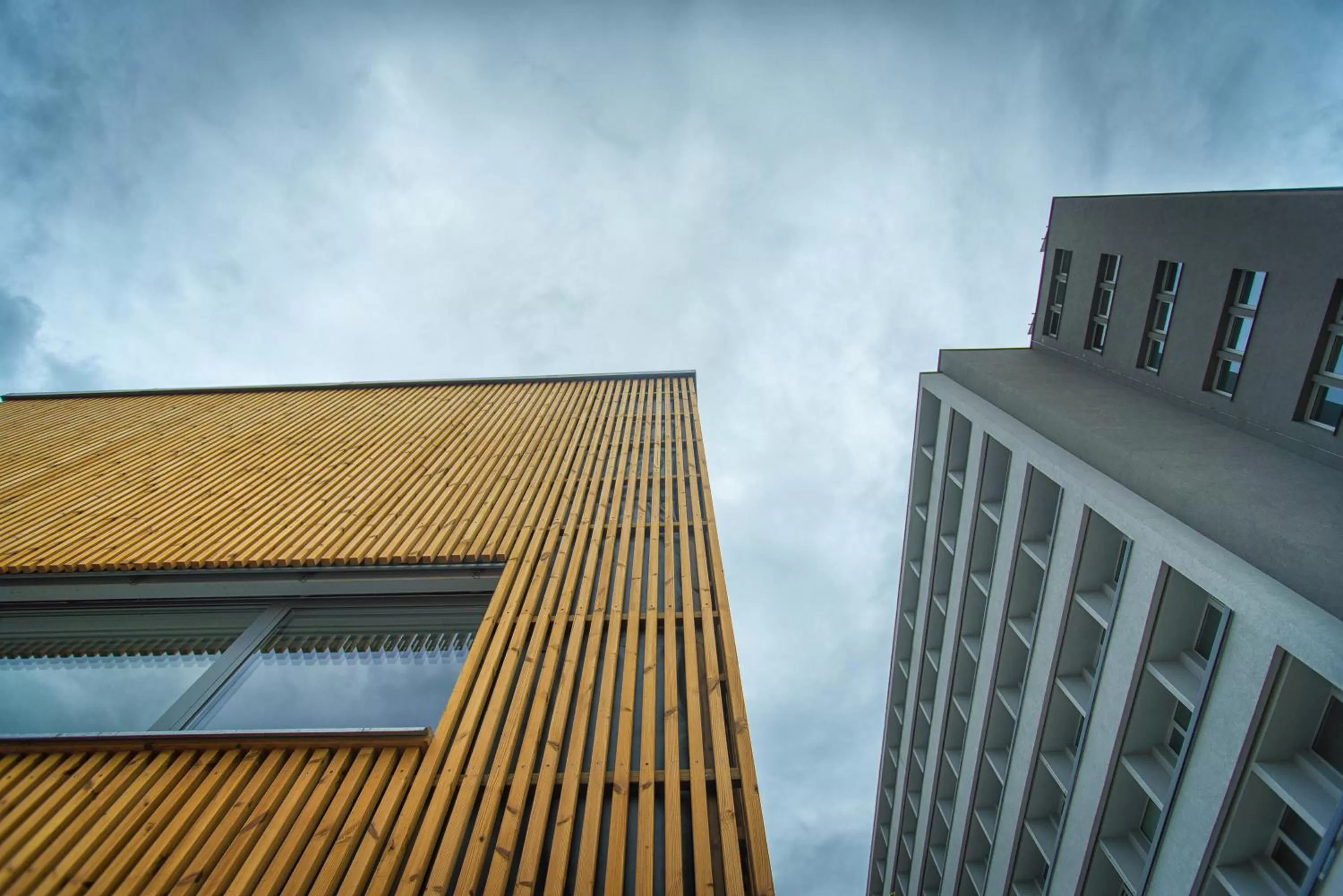 Facade/entrance in Hotel Atom Třebíč