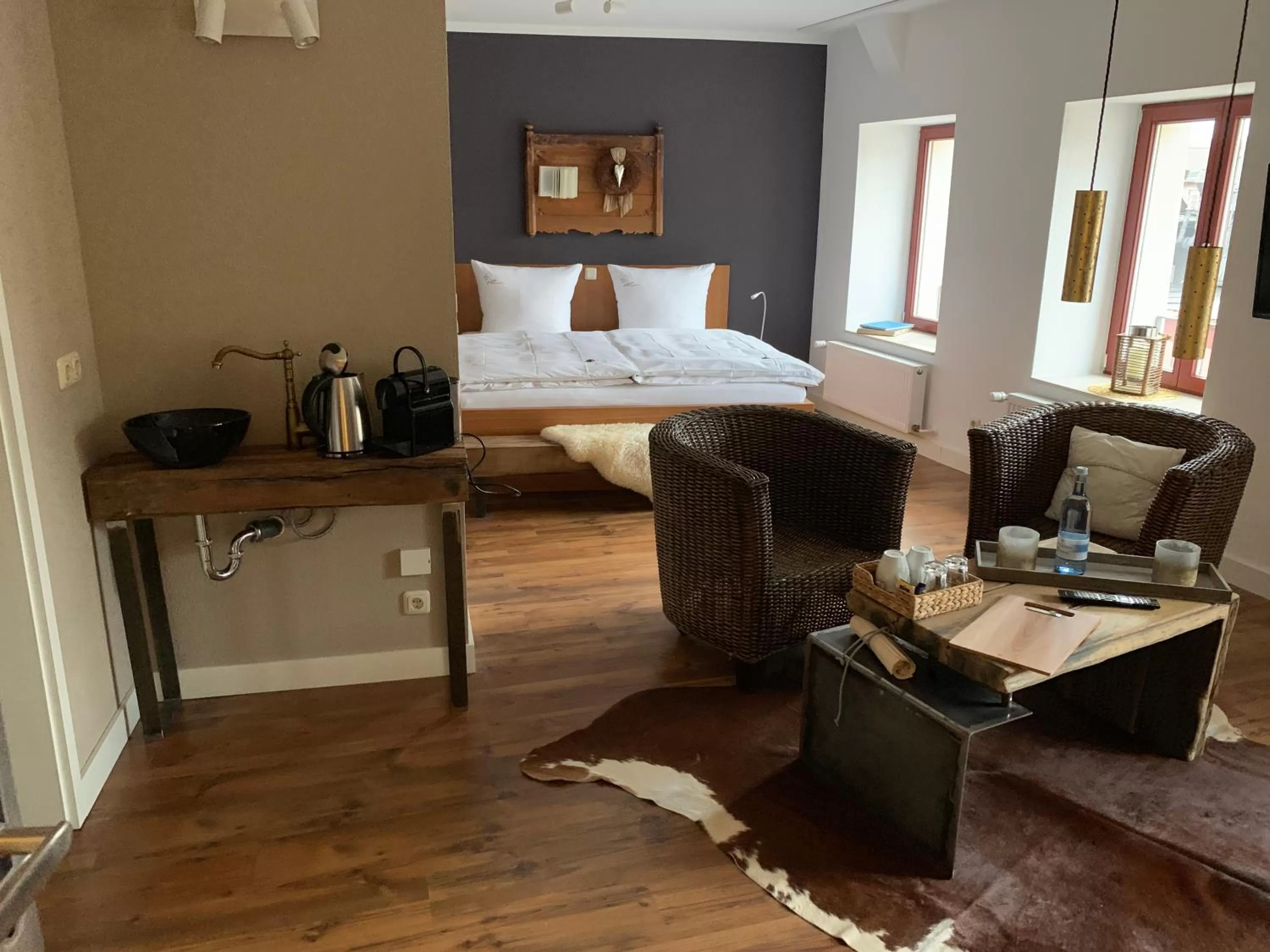 Photo of the whole room, Bed in Hotel Inselhof