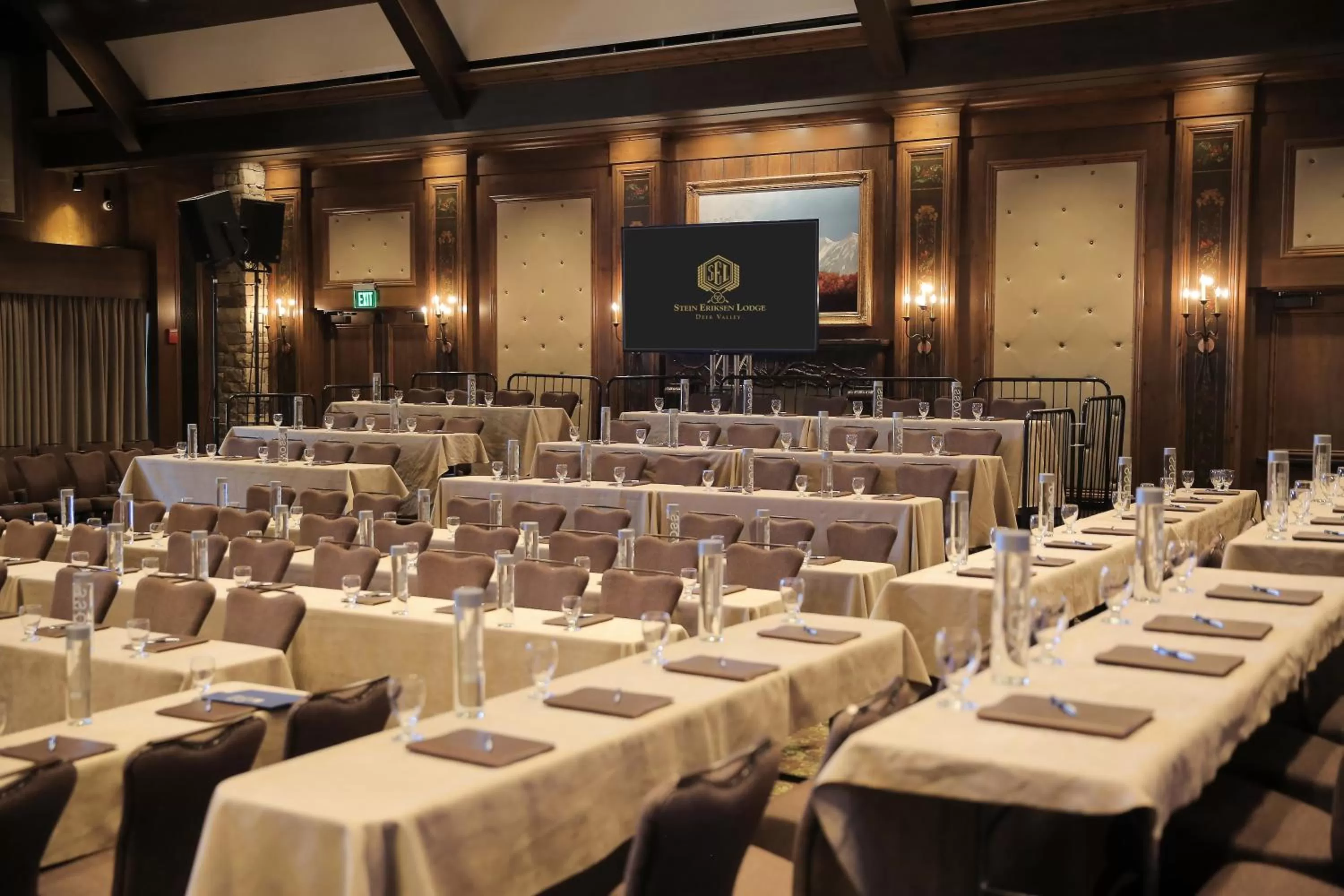 Decorative detail in Stein Eriksen Lodge Deer Valley