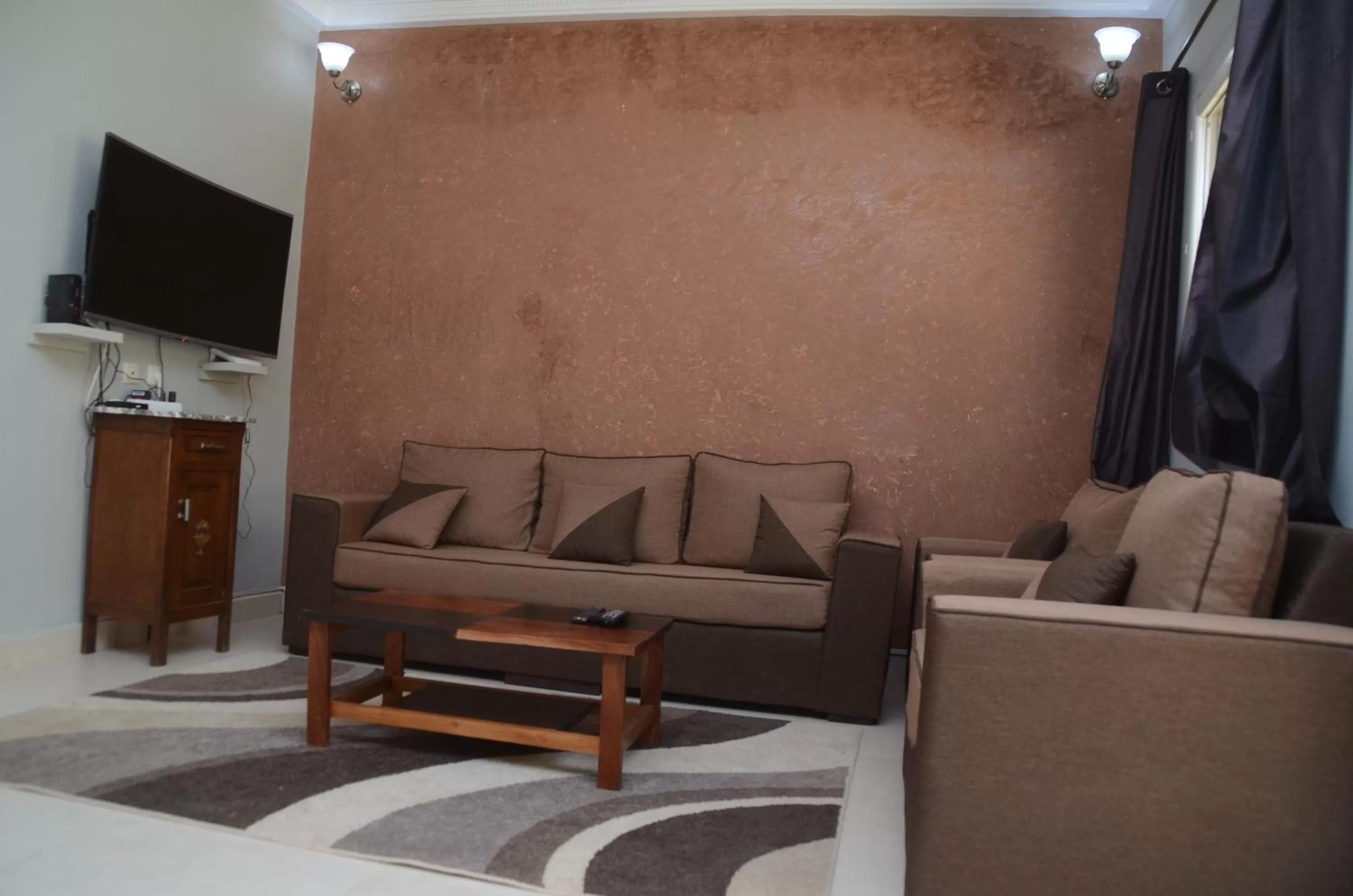 Seating Area in Hotel La Perle