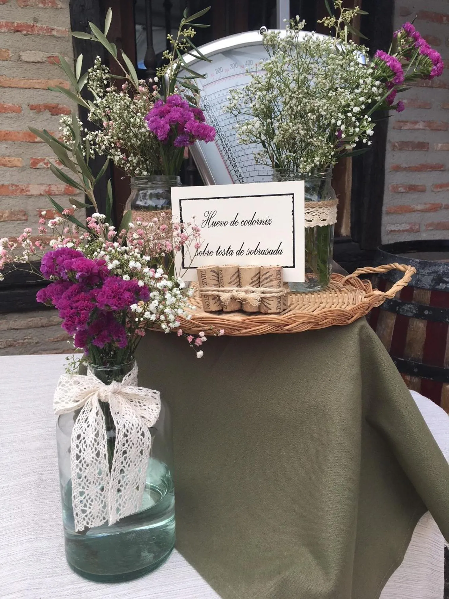 Food close-up in Hotel Palacio de Elorriaga