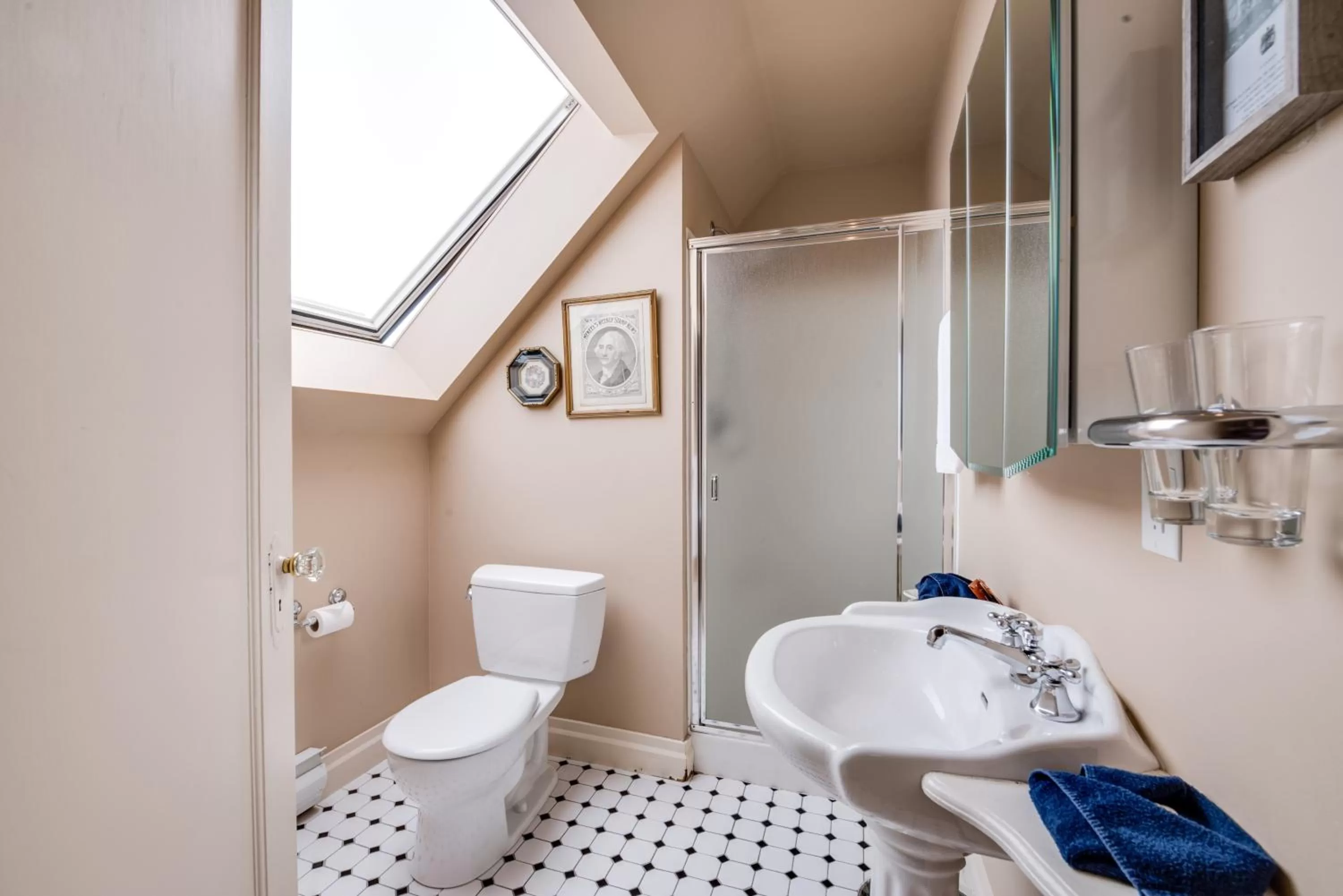 Shower in O Canada House Bed & Breakfast