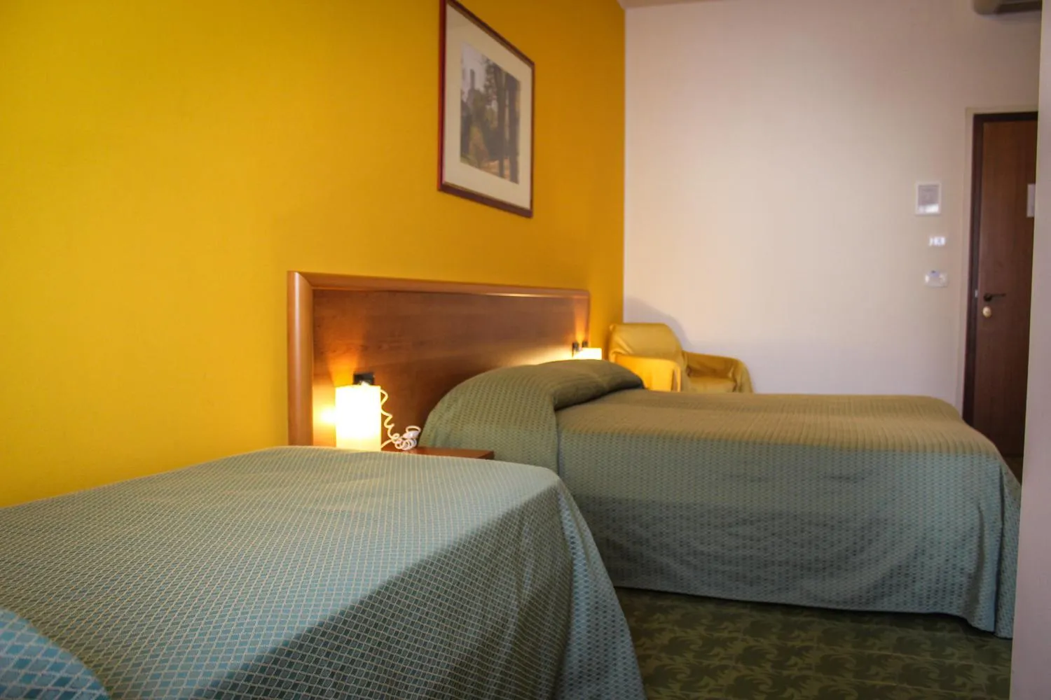 Bedroom, Bed in Hotel Centrale