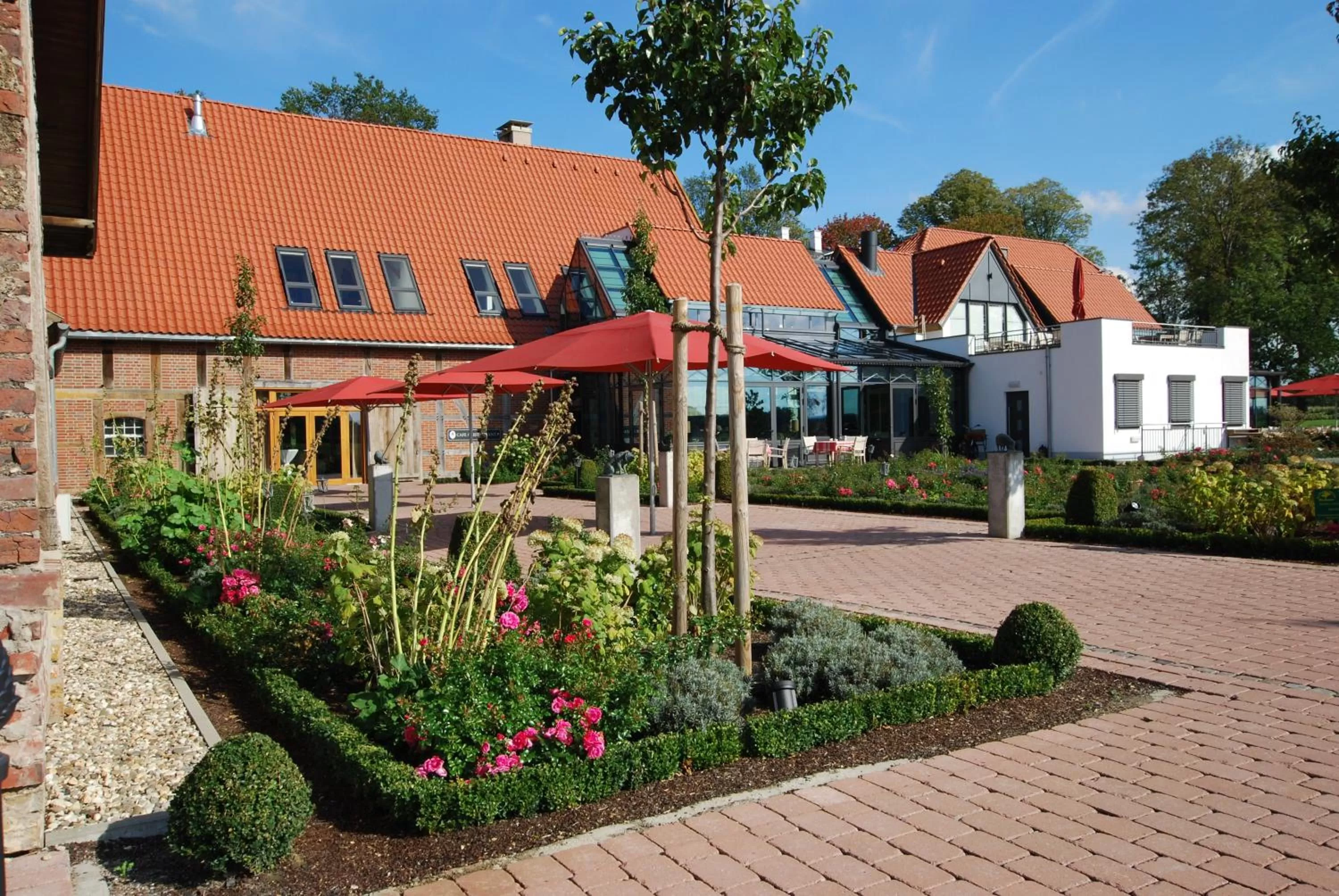 Bird's eye view in Gut Kump Gastronomie und Hotel