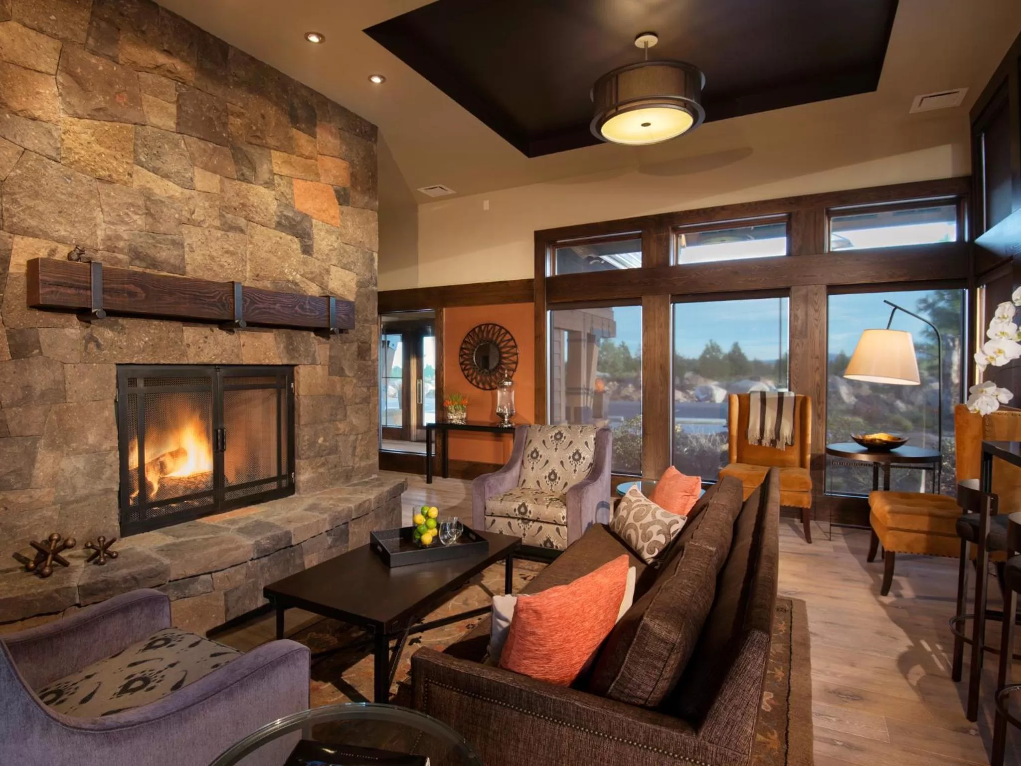 Lobby or reception in Tetherow Hotel