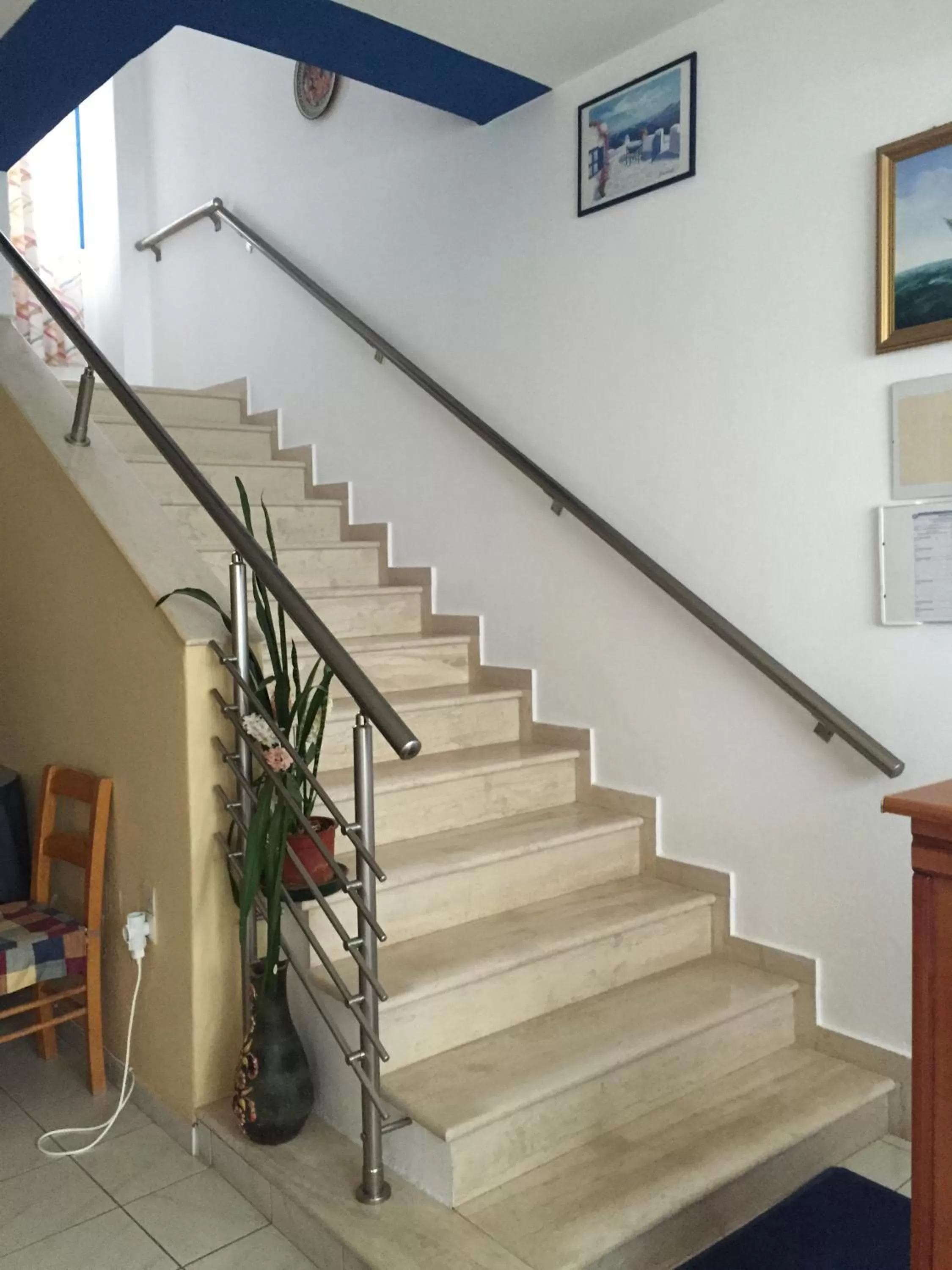 Facade/entrance in Angelos Hotel