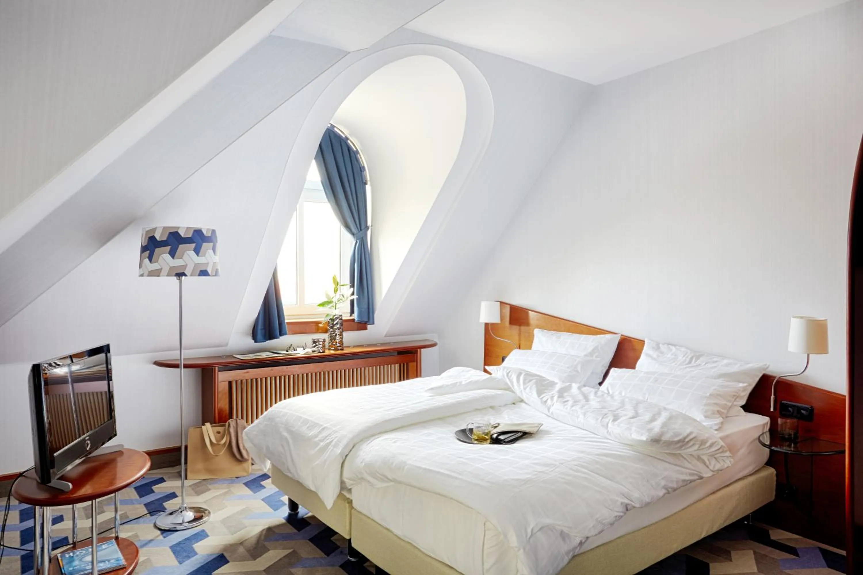 Bed in Seaside Park Hotel Leipzig