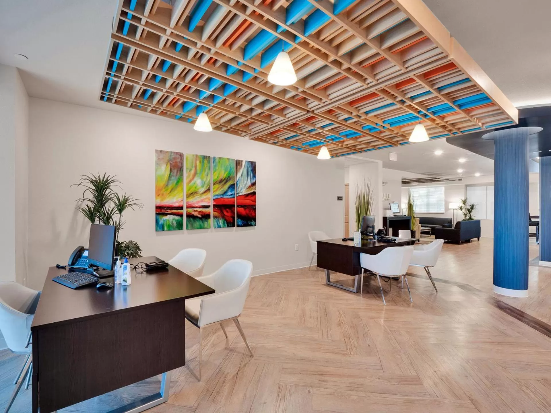 Lobby or reception in WaterWalk Extended Stay Raleigh Durham Research Triangle