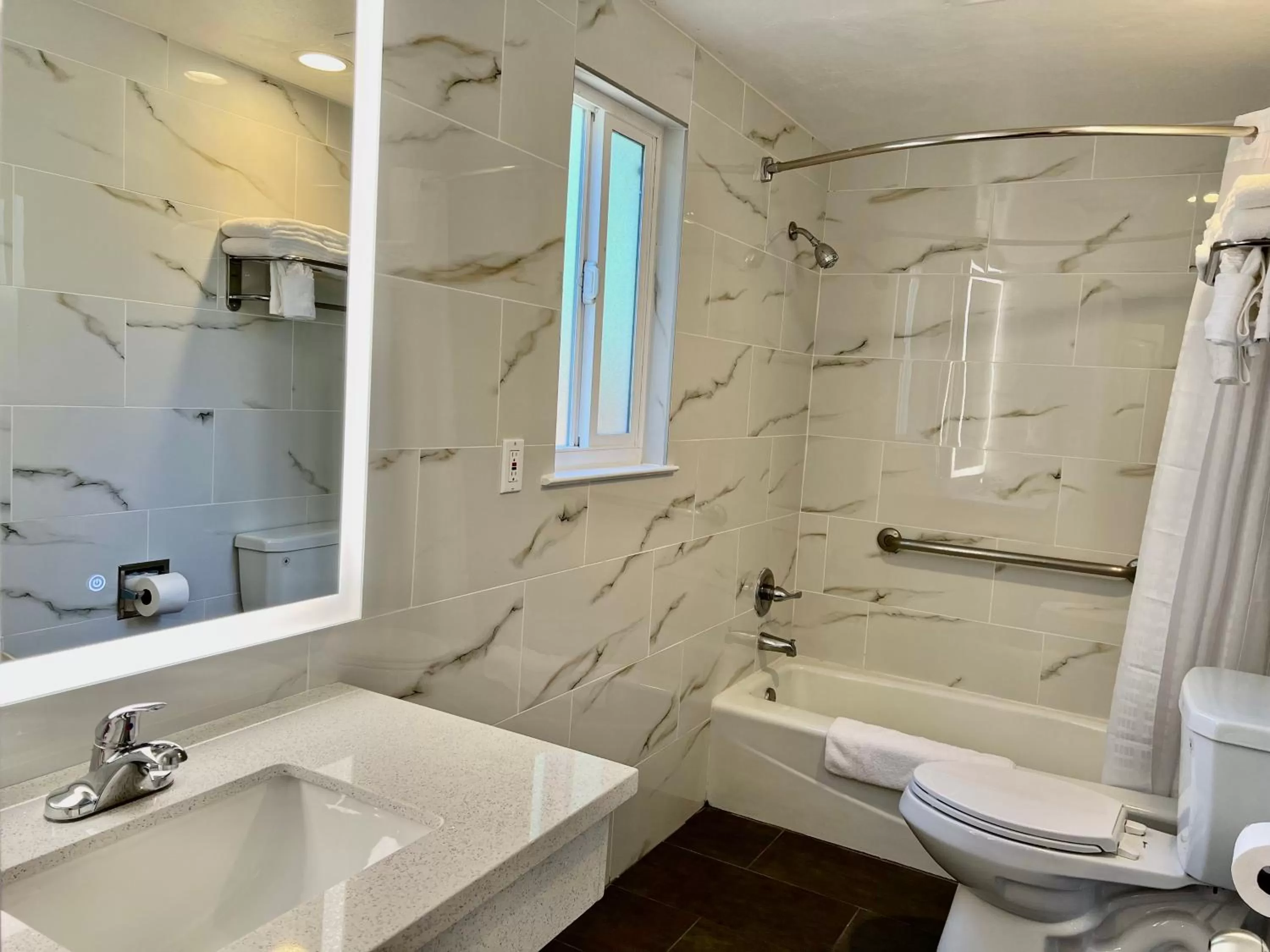 Bathroom in Aura Inn Monterey