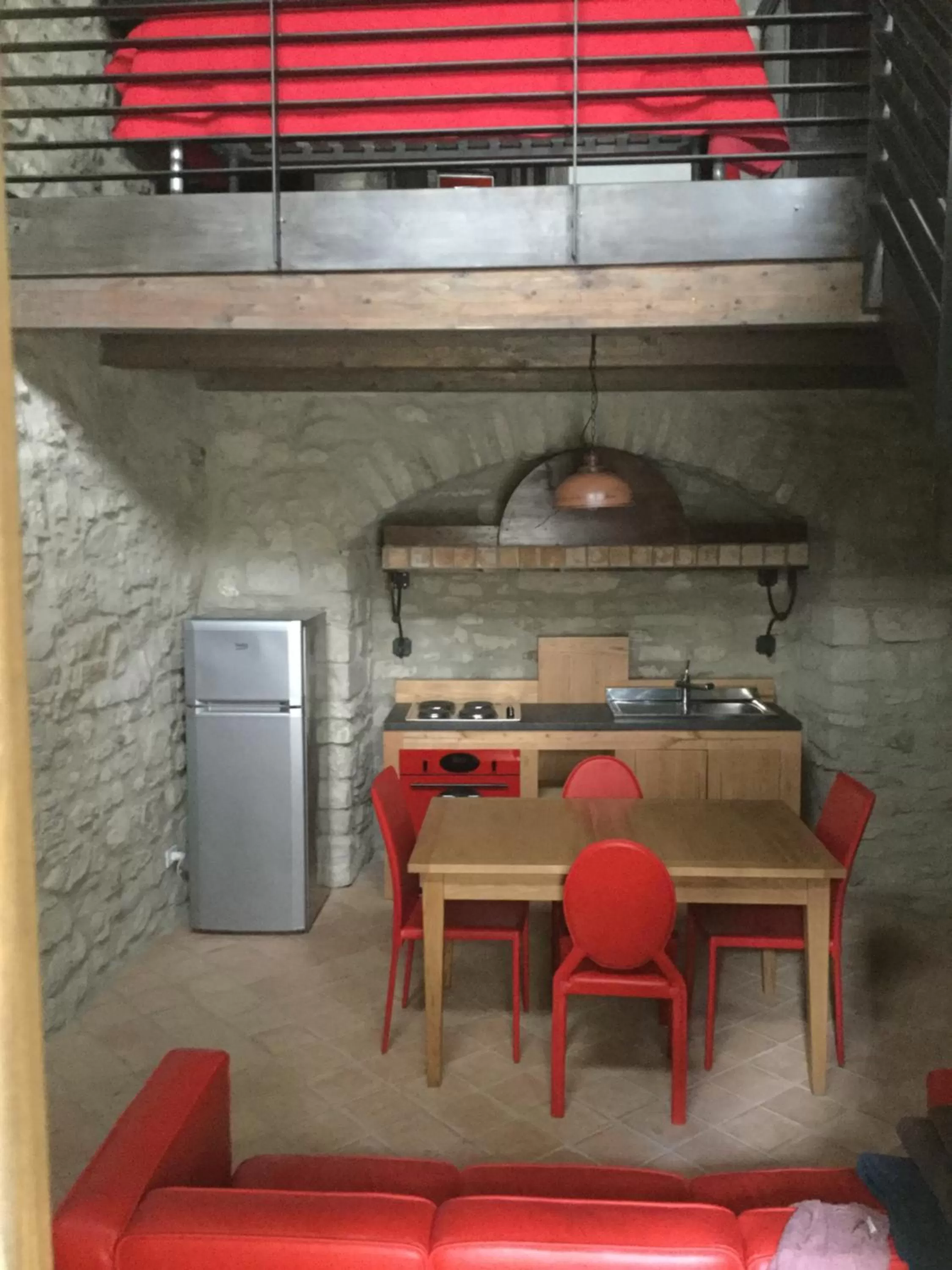 Kitchen or kitchenette in La Portella