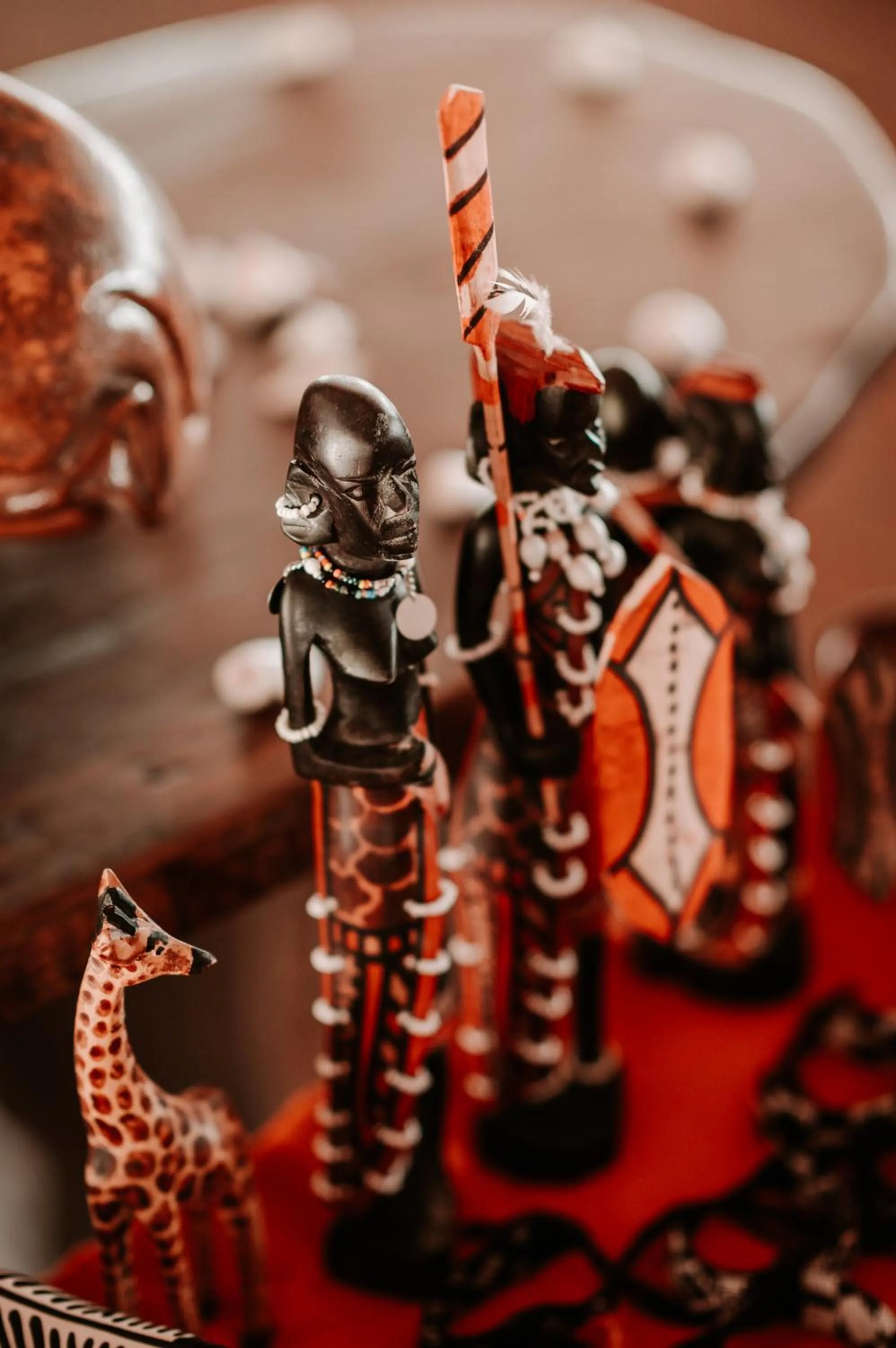 Decorative detail in Hakuna Majiwe Beach Lodge