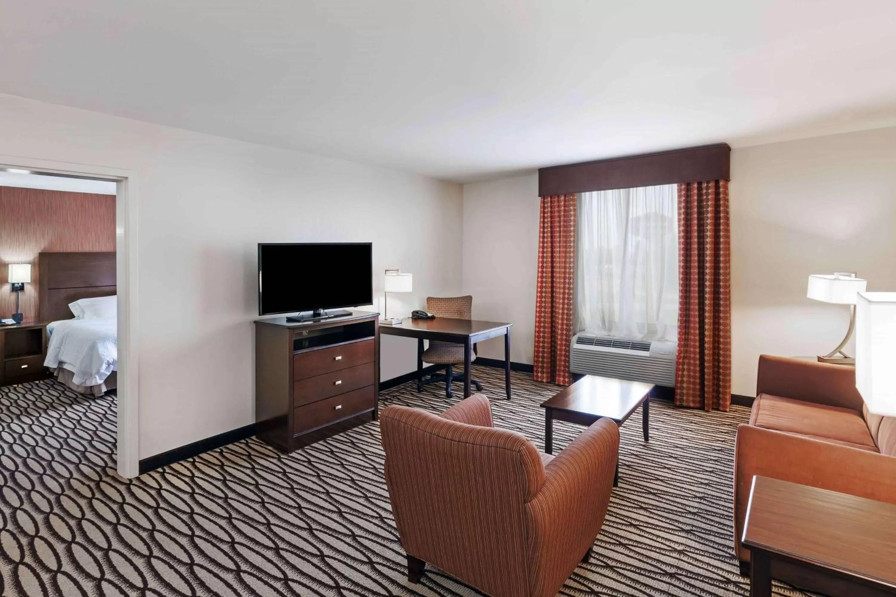 Bedroom, Bed in Hampton Inn & Suites Morgan City