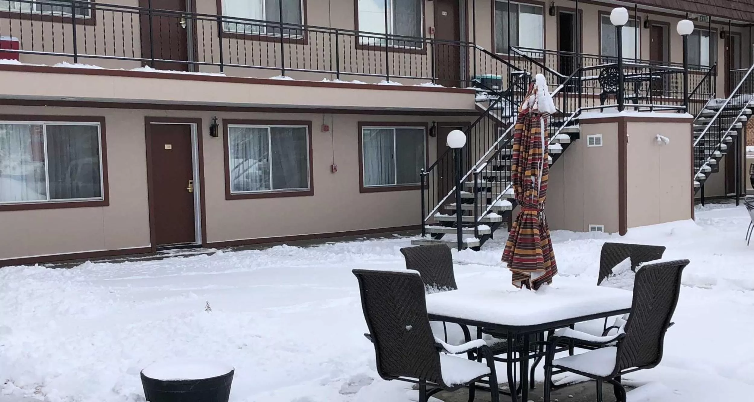 Property building in Bristlecone Motel