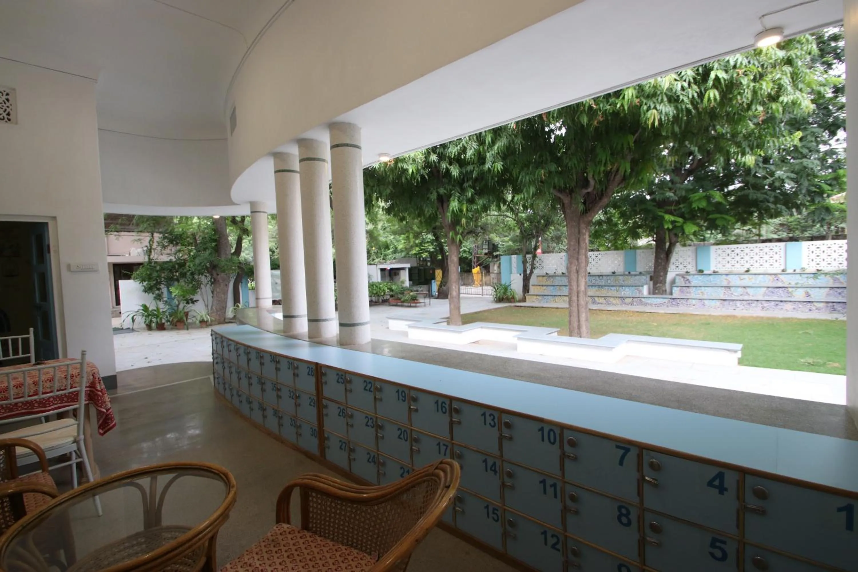 Area and facilities in Jaipur Jantar Hostel