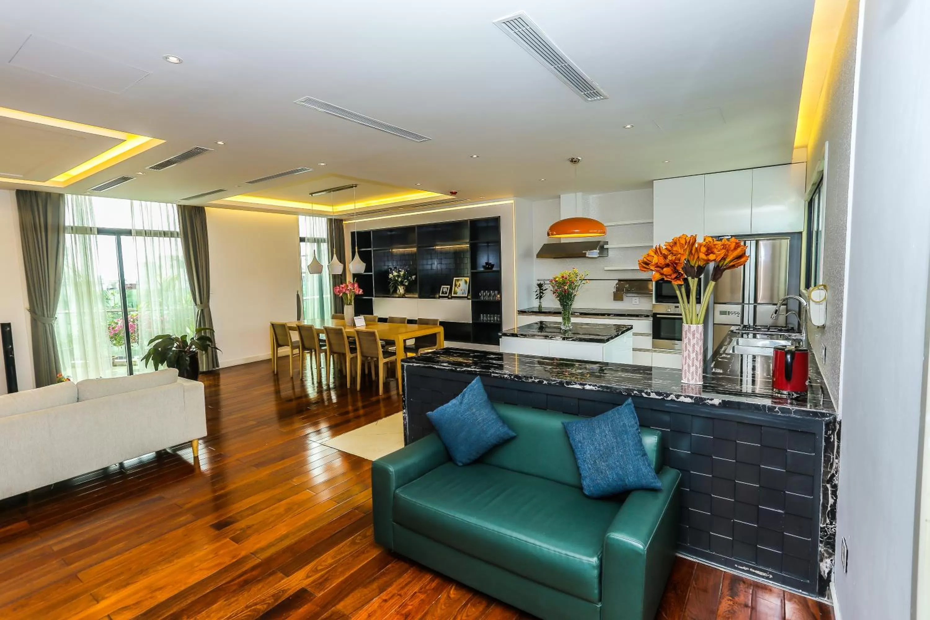 Living room in HNC Premier Hotel & Residences