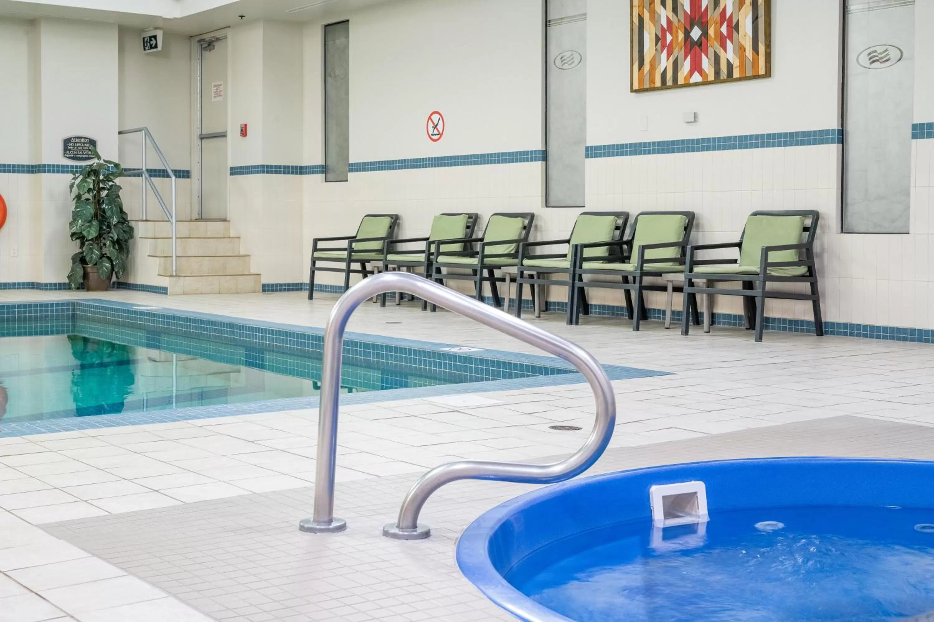 Swimming pool in Crowne Plaza Hotel Moncton Downtown by IHG