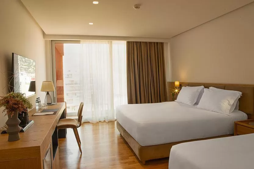 Bedroom, Bed in Amare Hotel